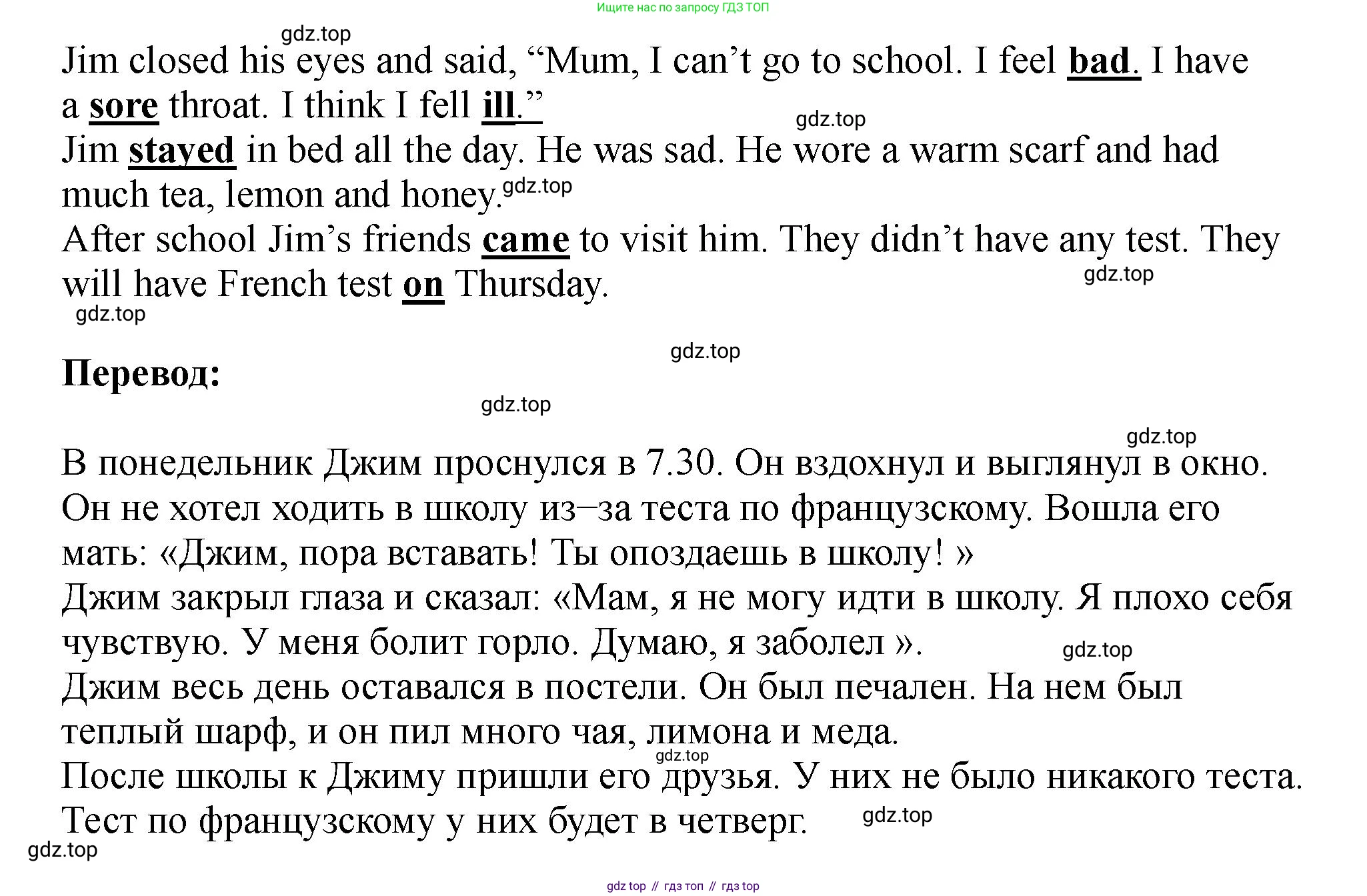 Английский язык (english), 5 класс Учебник (Student's book), авторы: Биболетова Мерем Забатовна, Денисенко Ольга Анатольевна, Трубанева Наталия Николаевна, издательство Просвещение, Москва, 2023, страница 79, номер 3, Решение (продолжение 2)