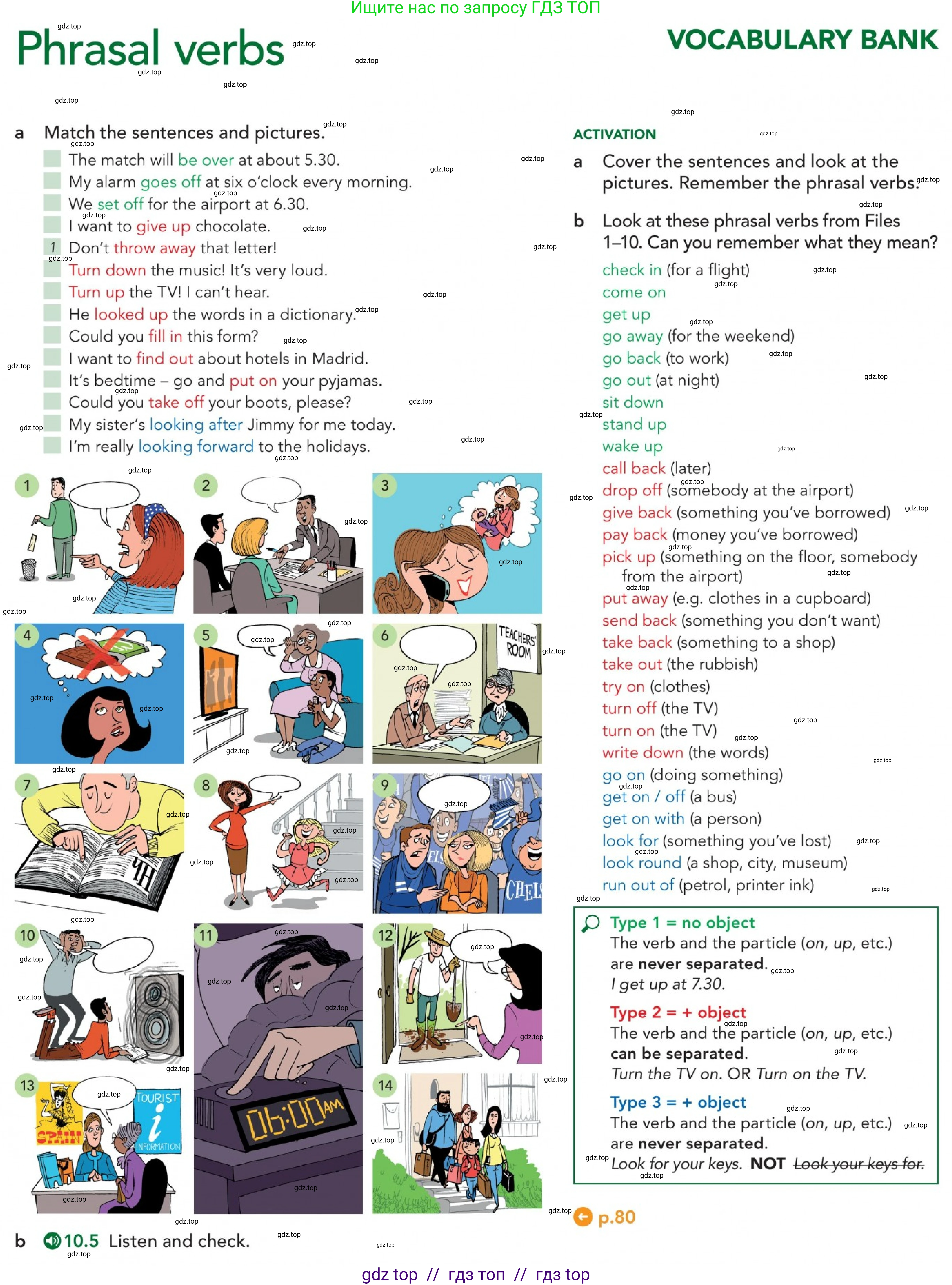 Английский язык (english), 5-11 класс Учебник (Student's book), авторы: Latham-Koenig Christina, Oxenden Clive, Lambert Jerry, издательство Oxford University Press, Москва, белого цвета, страница 80, номер 2, Условие (продолжение 2)