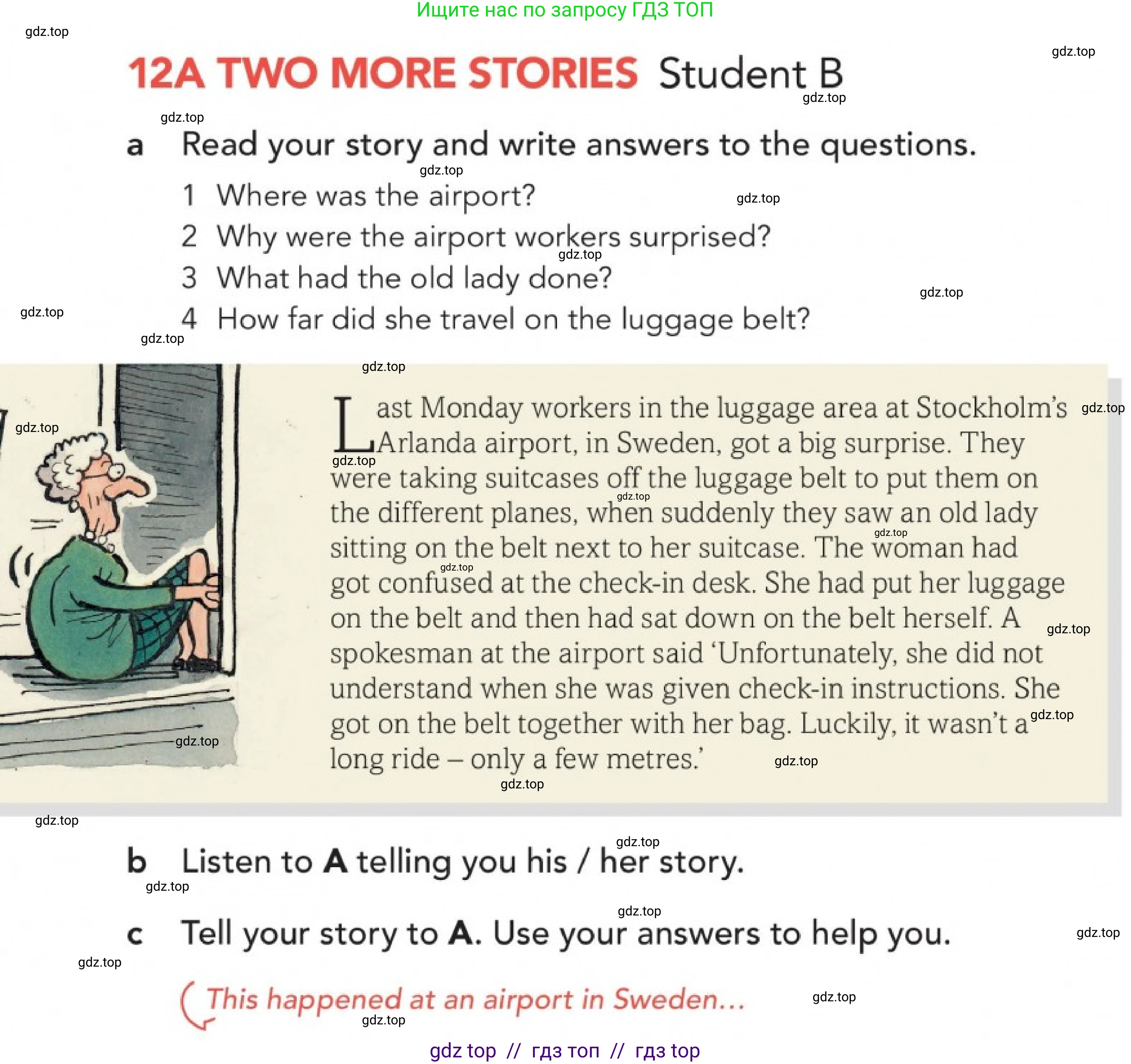 Английский язык (english), 5-11 класс Учебник (Student's book), авторы: Latham-Koenig Christina, Oxenden Clive, Lambert Jerry, издательство Oxford University Press, Москва, белого цвета, страница 95, номер 4, Условие (продолжение 3)