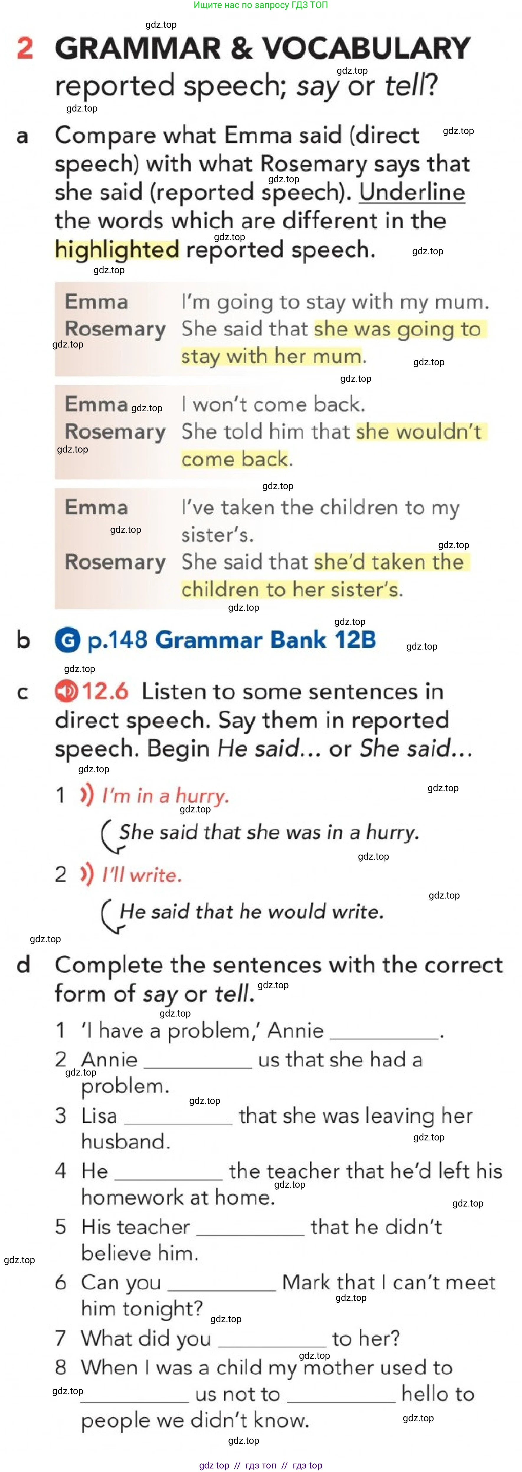 Английский язык (english), 5-11 класс Учебник (Student's book), авторы: Latham-Koenig Christina, Oxenden Clive, Lambert Jerry, издательство Oxford University Press, Москва, белого цвета, страница 96, номер 2, Условие