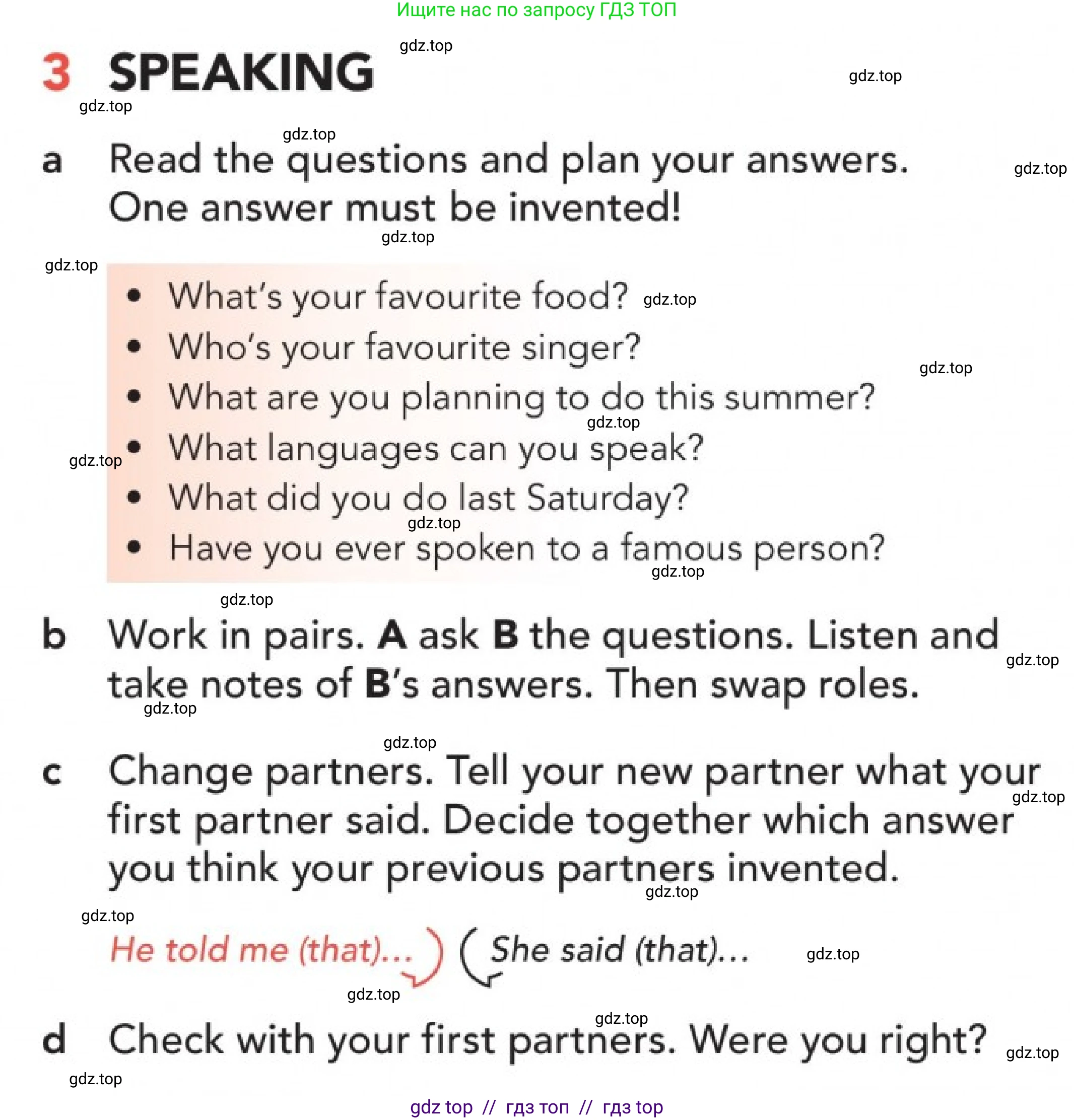 Английский язык (english), 5-11 класс Учебник (Student's book), авторы: Latham-Koenig Christina, Oxenden Clive, Lambert Jerry, издательство Oxford University Press, Москва, белого цвета, страница 97, номер 3, Условие