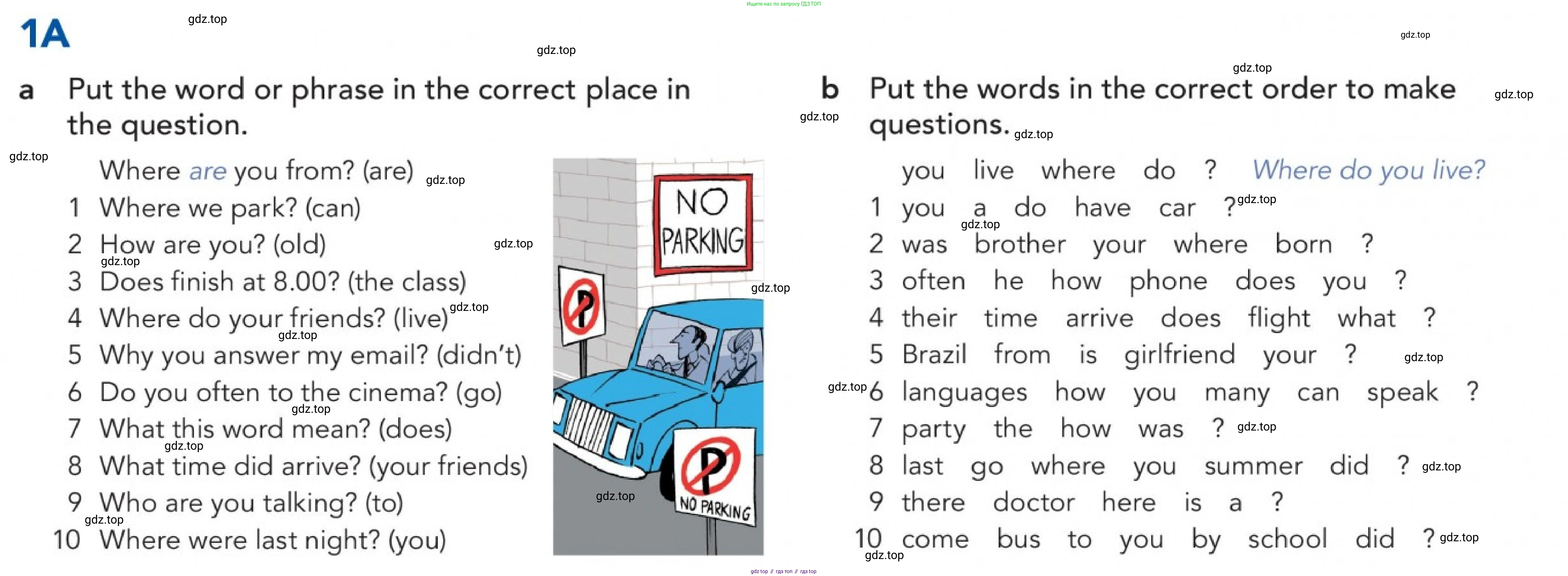 Английский язык (english), 5-11 класс Учебник (Student's book), авторы: Latham-Koenig Christina, Oxenden Clive, Lambert Jerry, издательство Oxford University Press, Москва, белого цвета, страница 7, номер 2, Условие (продолжение 3)