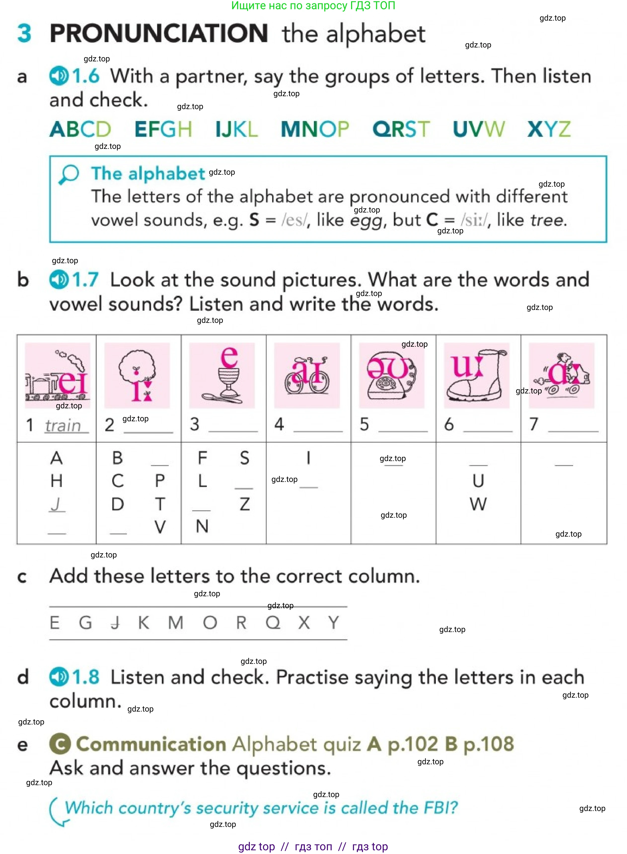 Английский язык (english), 5-11 класс Учебник (Student's book), авторы: Latham-Koenig Christina, Oxenden Clive, Lambert Jerry, издательство Oxford University Press, Москва, белого цвета, страница 7, номер 3, Условие