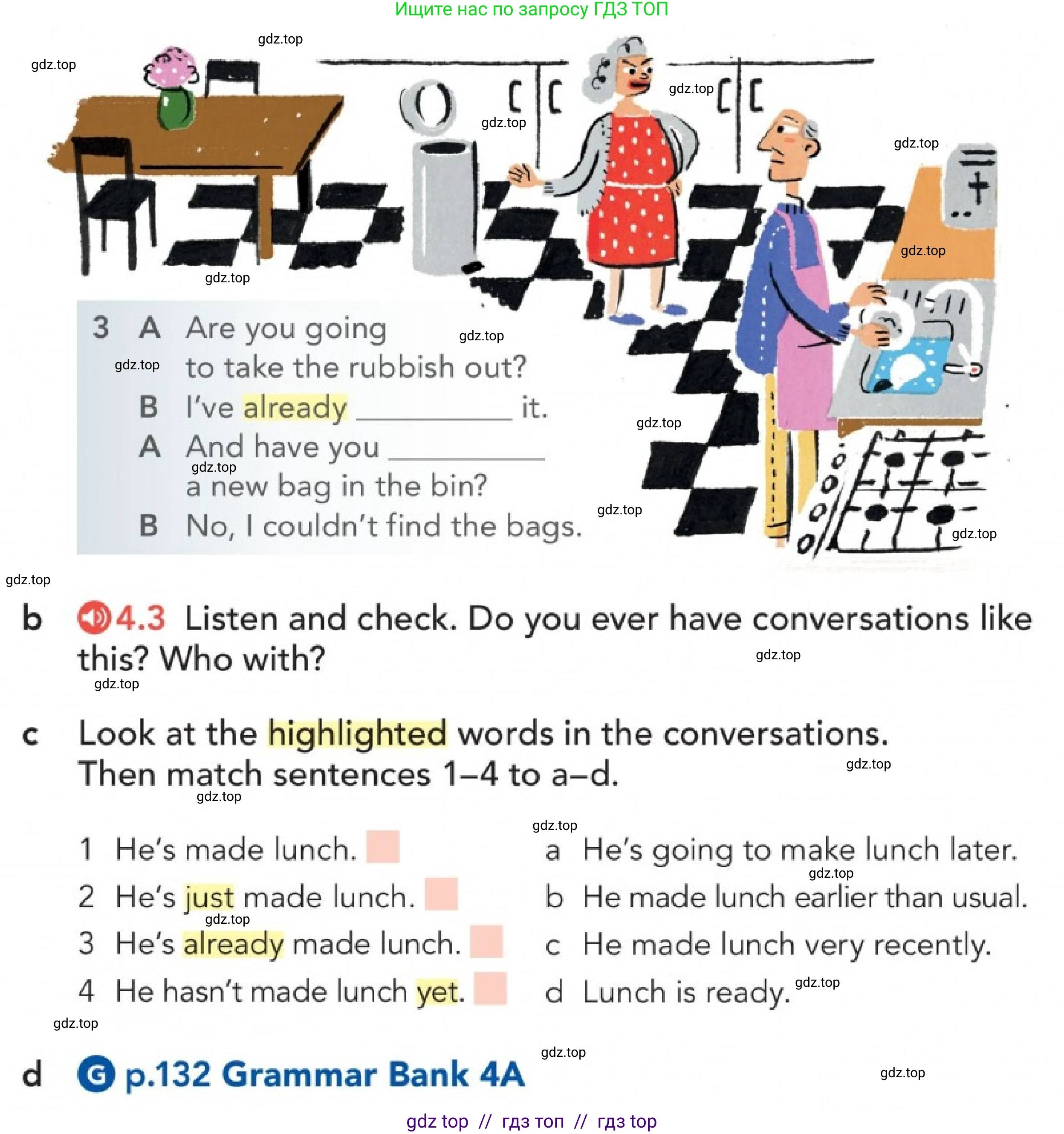 Английский язык (english), 5-11 класс Учебник (Student's book), авторы: Latham-Koenig Christina, Oxenden Clive, Lambert Jerry, издательство Oxford University Press, Москва, белого цвета, страница 30, номер 3, Условие (продолжение 2)
