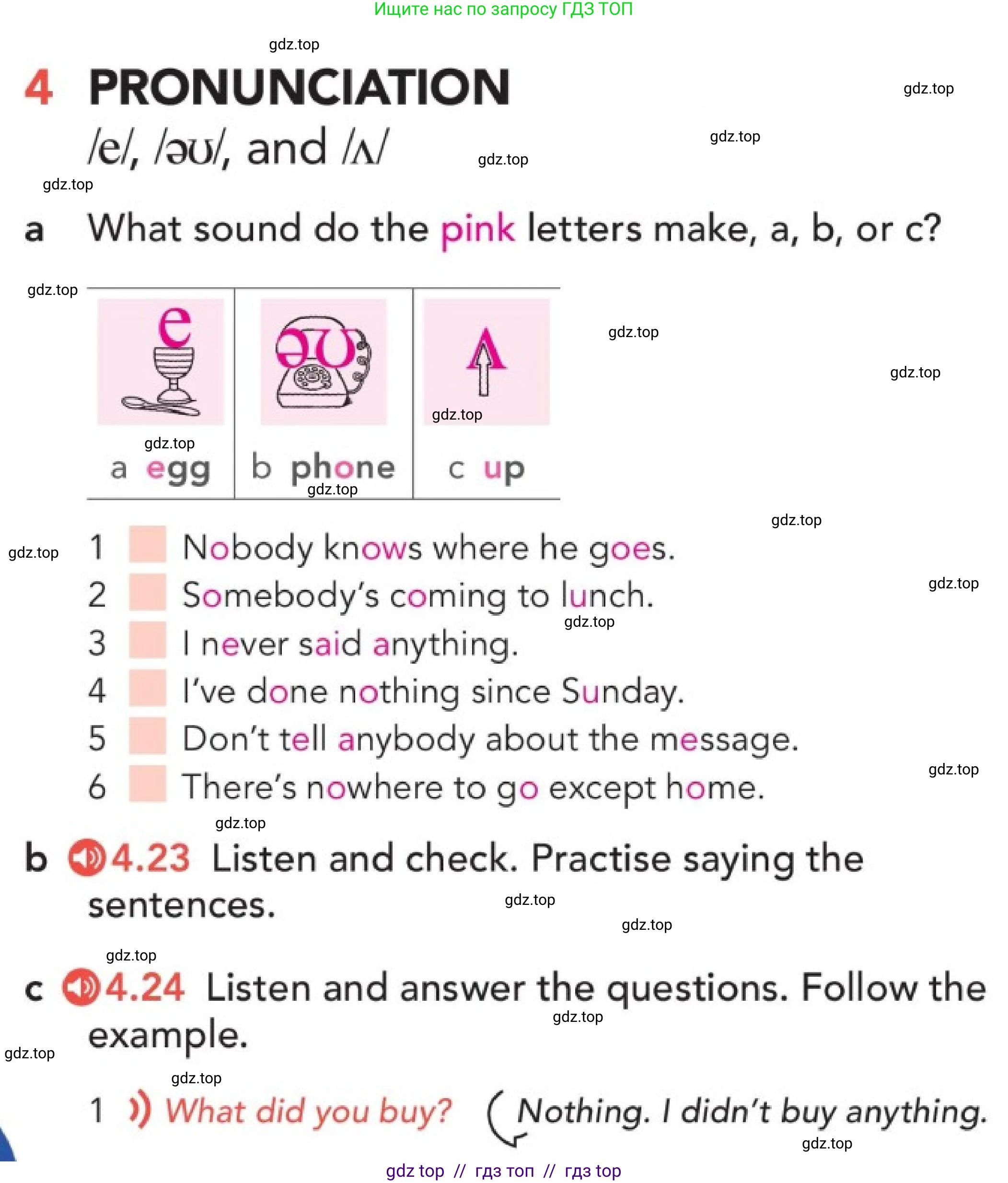 Английский язык (english), 5-11 класс Учебник (Student's book), авторы: Latham-Koenig Christina, Oxenden Clive, Lambert Jerry, издательство Oxford University Press, Москва, белого цвета, страница 35, номер 4, Условие