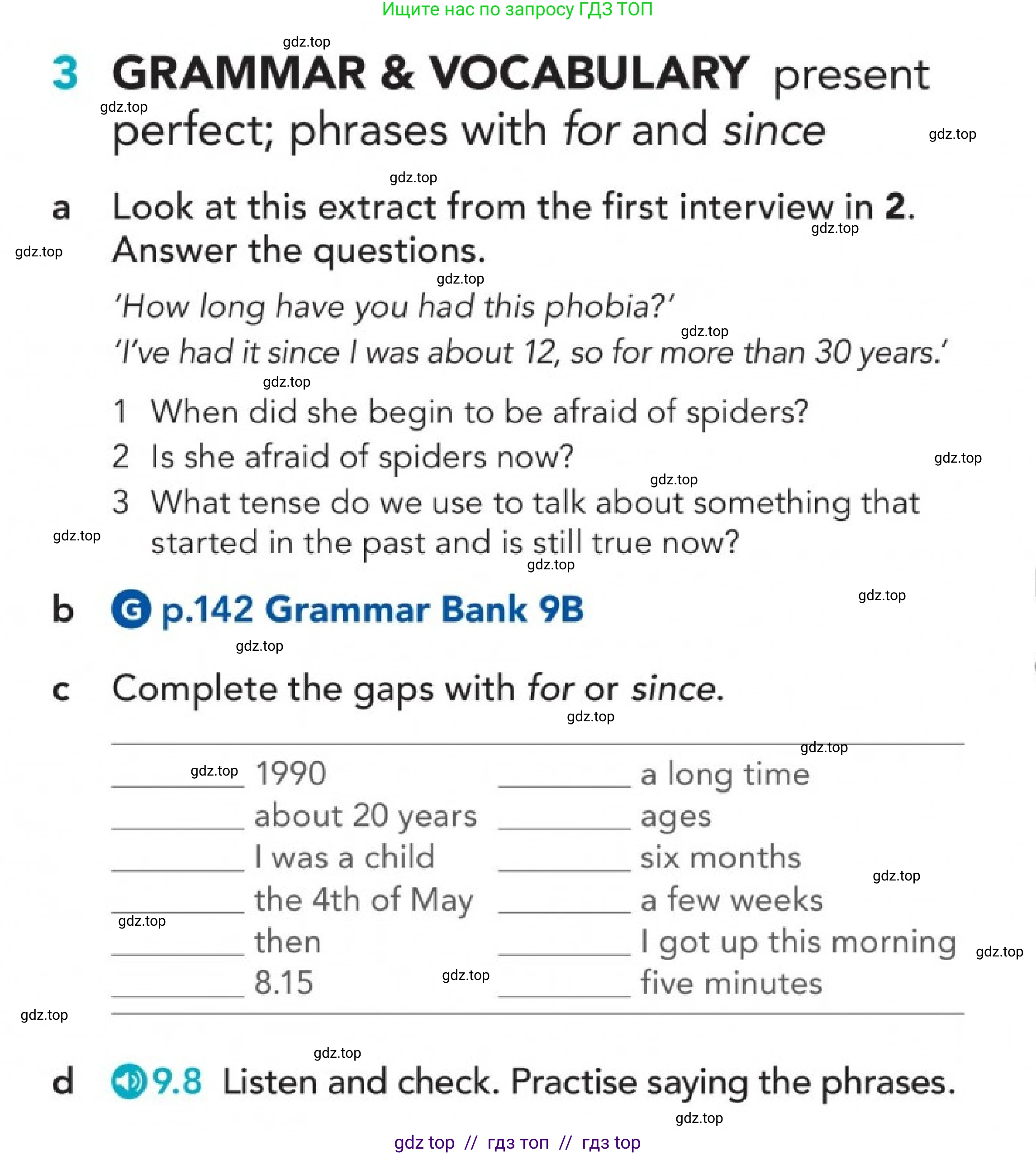 Английский язык (english), 5-11 класс Учебник (Student's book), авторы: Latham-Koenig Christina, Oxenden Clive, Lambert Jerry, издательство Oxford University Press, Москва, белого цвета, страница 73, номер 3, Условие