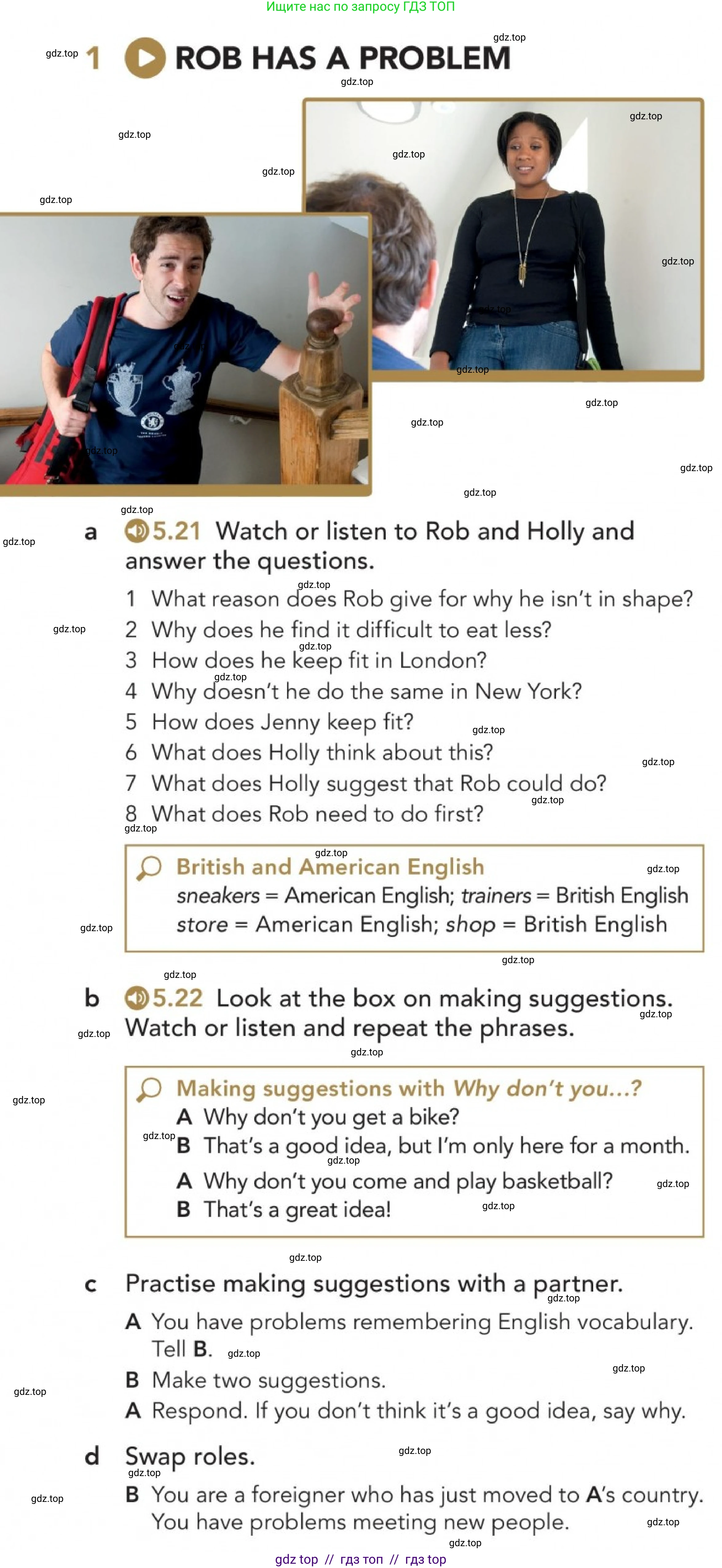 Английский язык (english), 5-11 класс Учебник (Student's book), авторы: Latham-Koenig Christina, Oxenden Clive, Lambert Jerry, издательство Oxford University Press, Москва, белого цвета, страница 44, номер 1, Условие