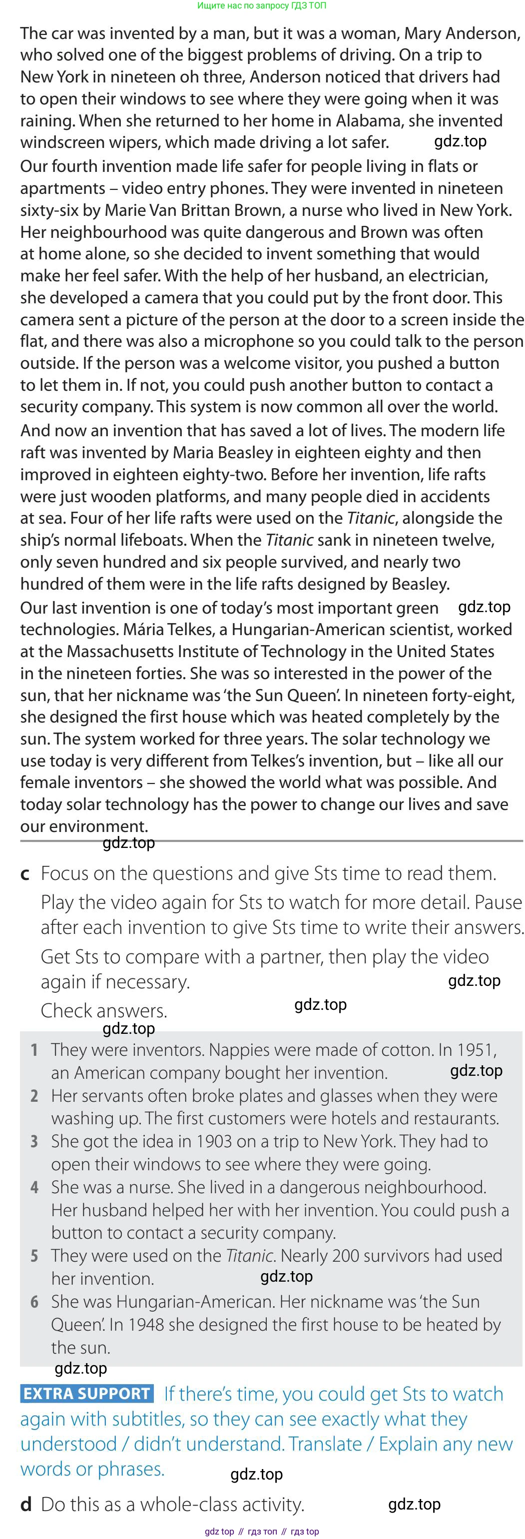 Английский язык (english), 5-11 класс Учебник (Student's book), авторы: Latham-Koenig Christina, Oxenden Clive, Lambert Jerry, издательство Oxford University Press, Москва, белого цвета, страница 83, номер 4, Teacher's Guide (продолжение 2)