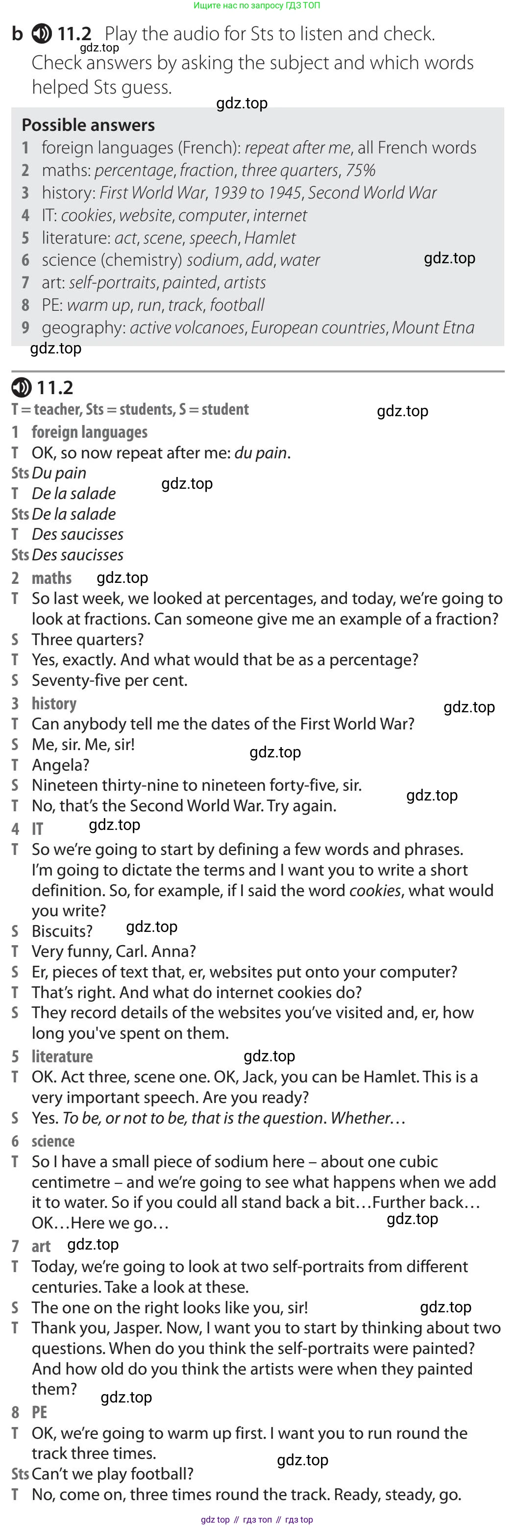 Английский язык (english), 5-11 класс Учебник (Student's book), авторы: Latham-Koenig Christina, Oxenden Clive, Lambert Jerry, издательство Oxford University Press, Москва, белого цвета, страница 86, номер 1, Teacher's Guide (продолжение 3)