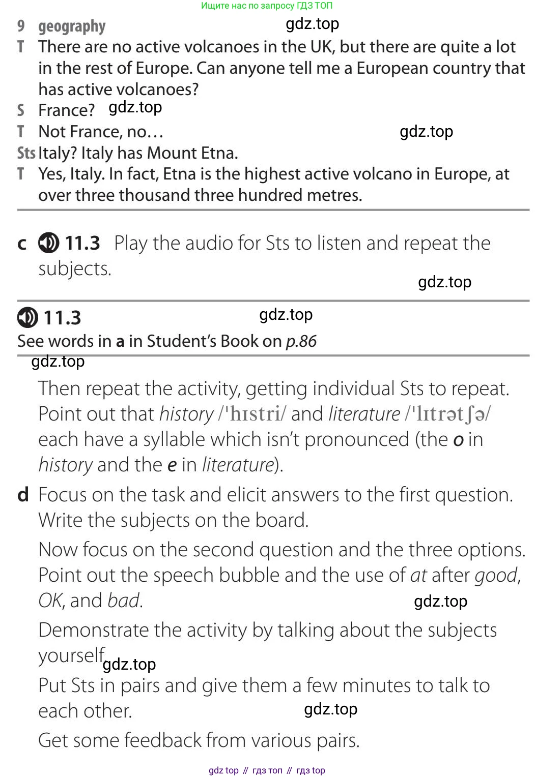 Английский язык (english), 5-11 класс Учебник (Student's book), авторы: Latham-Koenig Christina, Oxenden Clive, Lambert Jerry, издательство Oxford University Press, Москва, белого цвета, страница 86, номер 1, Teacher's Guide (продолжение 4)