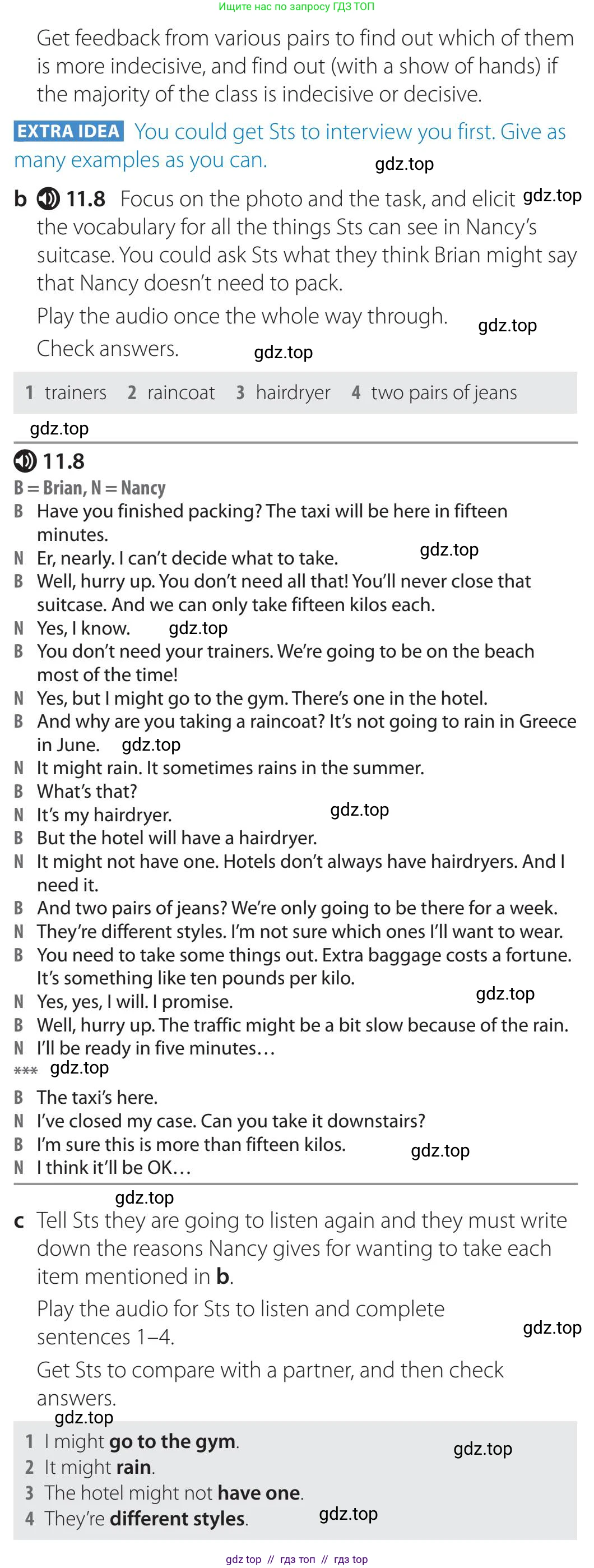 Английский язык (english), 5-11 класс Учебник (Student's book), авторы: Latham-Koenig Christina, Oxenden Clive, Lambert Jerry, издательство Oxford University Press, Москва, белого цвета, страница 88, номер 1, Teacher's Guide (продолжение 2)