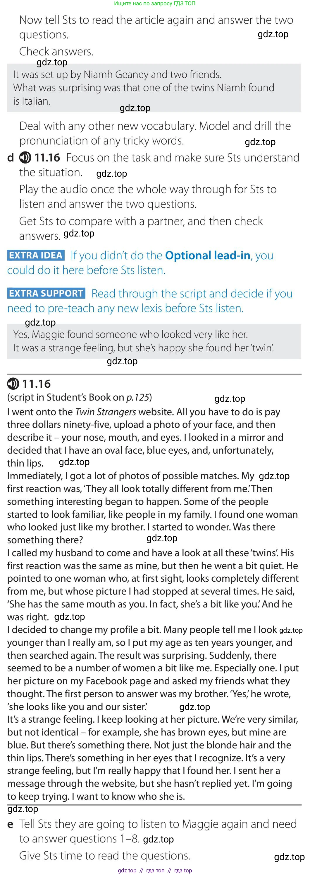 Английский язык (english), 5-11 класс Учебник (Student's book), авторы: Latham-Koenig Christina, Oxenden Clive, Lambert Jerry, издательство Oxford University Press, Москва, белого цвета, страница 90, номер 1, Teacher's Guide (продолжение 2)