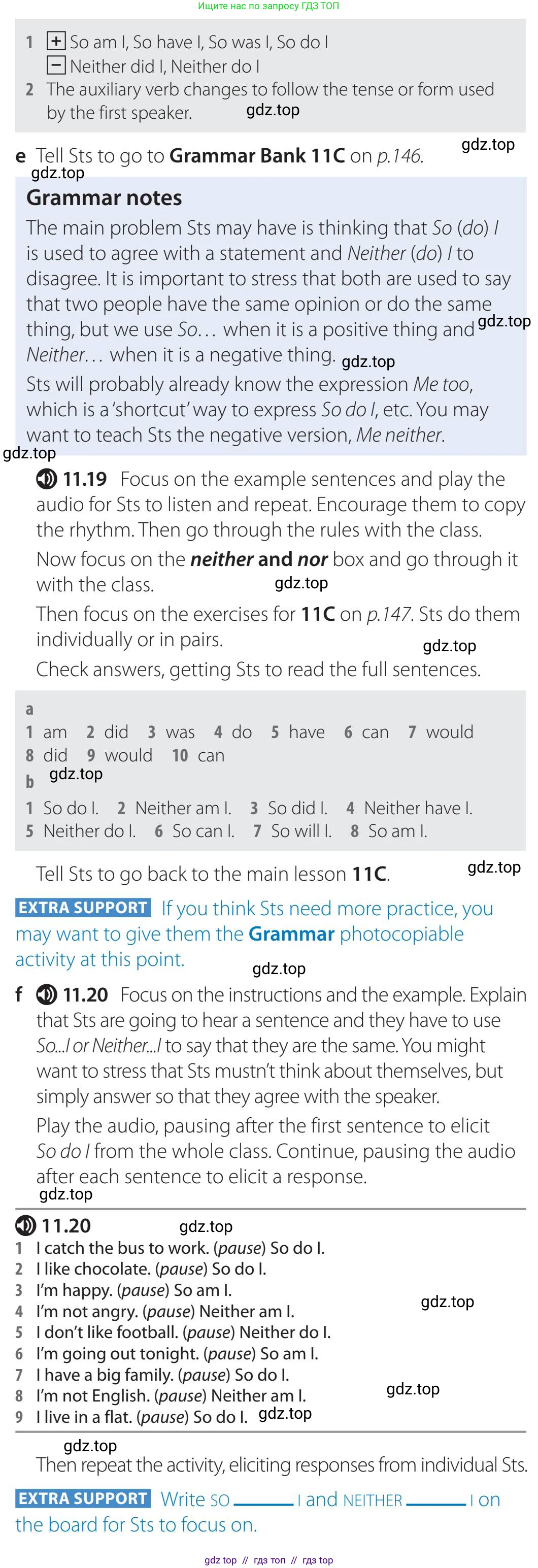 Английский язык (english), 5-11 класс Учебник (Student's book), авторы: Latham-Koenig Christina, Oxenden Clive, Lambert Jerry, издательство Oxford University Press, Москва, белого цвета, страница 91, номер 3, Teacher's Guide (продолжение 3)