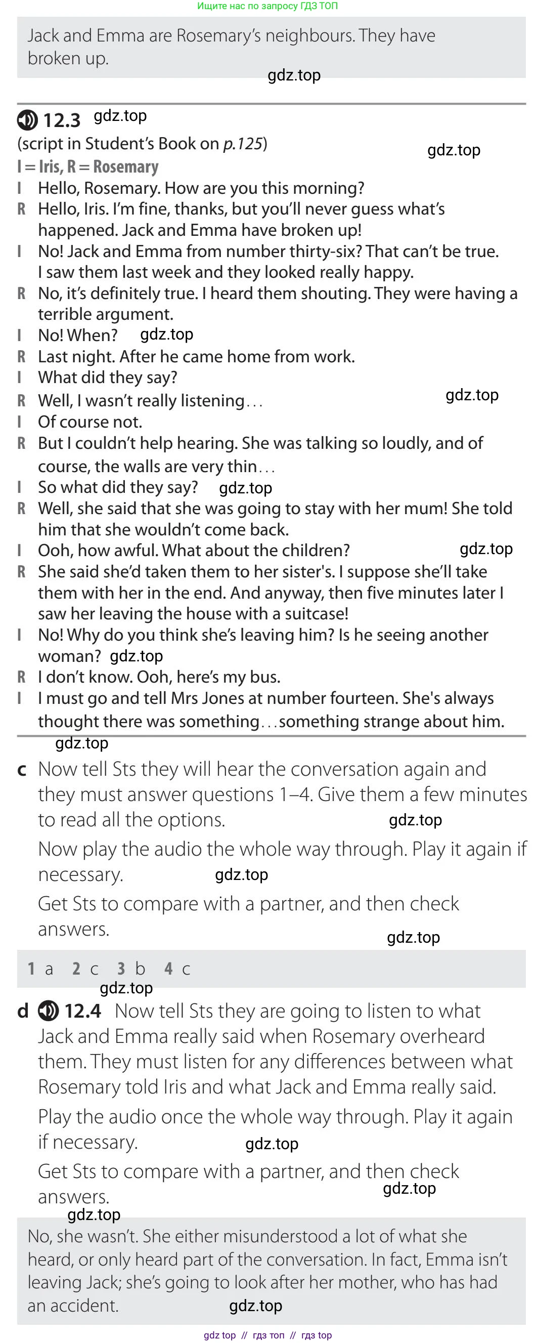 Английский язык (english), 5-11 класс Учебник (Student's book), авторы: Latham-Koenig Christina, Oxenden Clive, Lambert Jerry, издательство Oxford University Press, Москва, белого цвета, страница 96, номер 1, Teacher's Guide (продолжение 2)