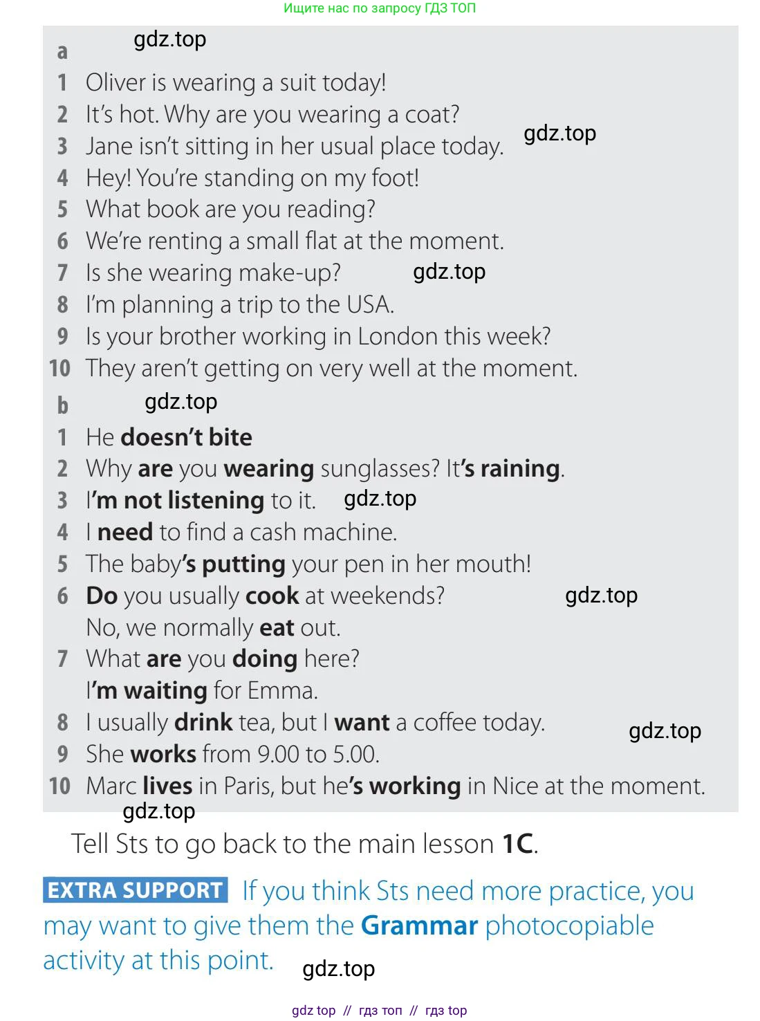 Английский язык (english), 5-11 класс Учебник (Student's book), авторы: Latham-Koenig Christina, Oxenden Clive, Lambert Jerry, издательство Oxford University Press, Москва, белого цвета, страница 10, номер 3, Teacher's Guide (продолжение 2)