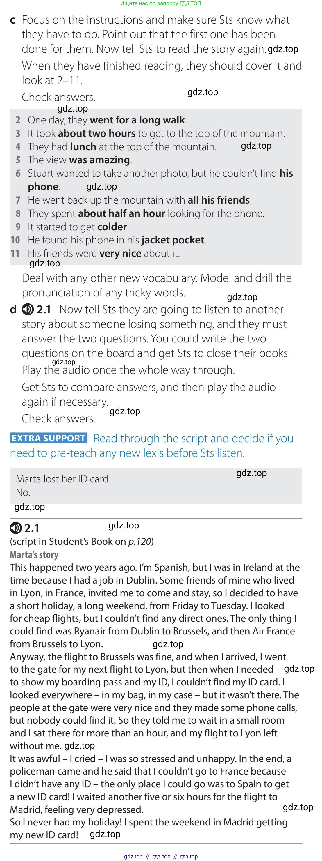 Английский язык (english), 5-11 класс Учебник (Student's book), авторы: Latham-Koenig Christina, Oxenden Clive, Lambert Jerry, издательство Oxford University Press, Москва, белого цвета, страница 14, номер 1, Teacher's Guide (продолжение 2)