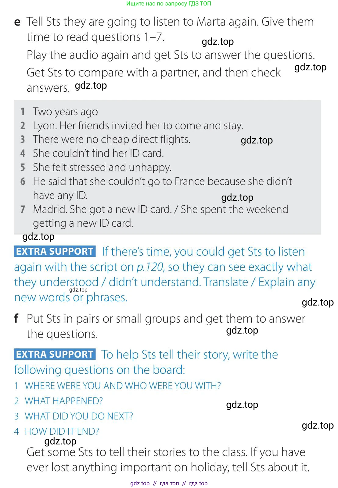 Английский язык (english), 5-11 класс Учебник (Student's book), авторы: Latham-Koenig Christina, Oxenden Clive, Lambert Jerry, издательство Oxford University Press, Москва, белого цвета, страница 14, номер 1, Teacher's Guide (продолжение 3)