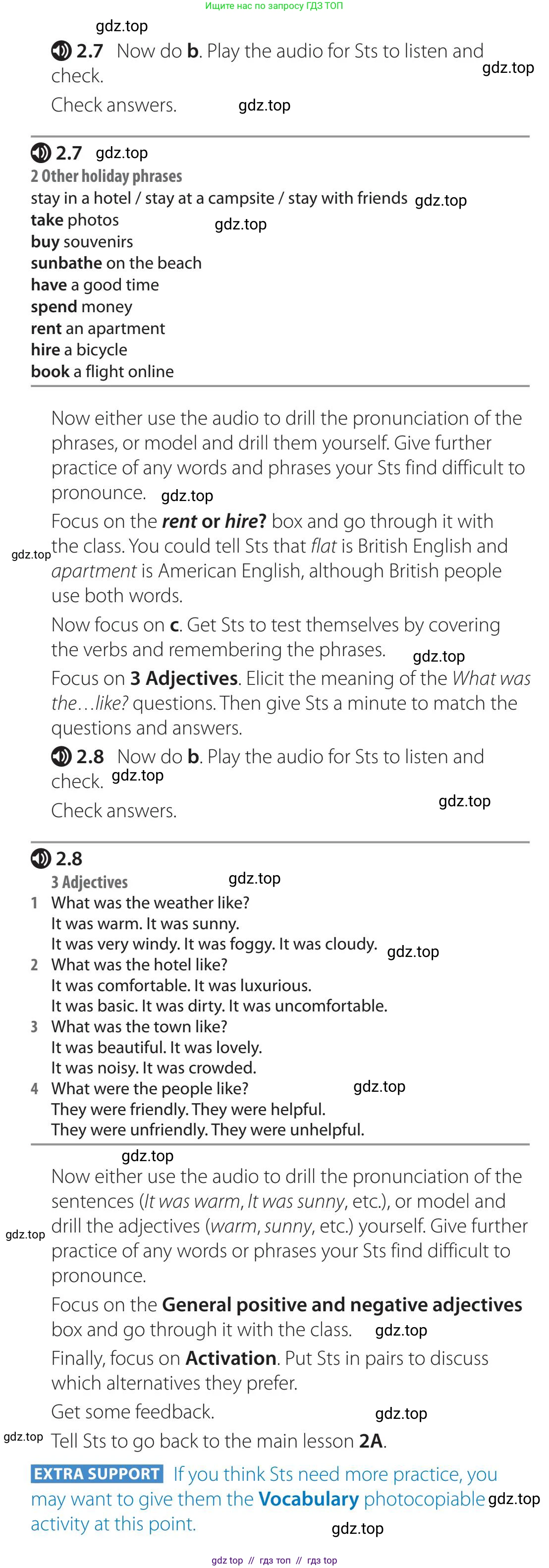 Английский язык (english), 5-11 класс Учебник (Student's book), авторы: Latham-Koenig Christina, Oxenden Clive, Lambert Jerry, издательство Oxford University Press, Москва, белого цвета, страница 15, номер 4, Teacher's Guide (продолжение 2)