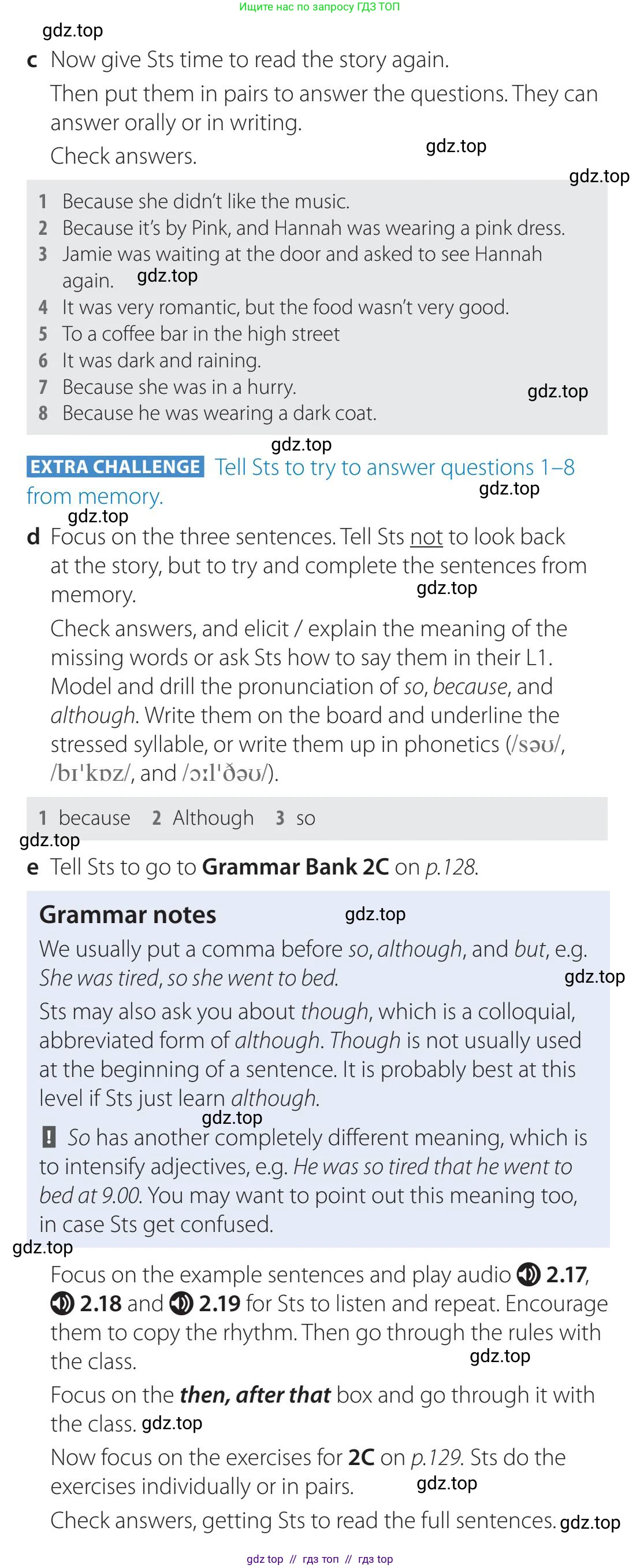 Английский язык (english), 5-11 класс Учебник (Student's book), авторы: Latham-Koenig Christina, Oxenden Clive, Lambert Jerry, издательство Oxford University Press, Москва, белого цвета, страница 18, номер 1, Teacher's Guide (продолжение 2)