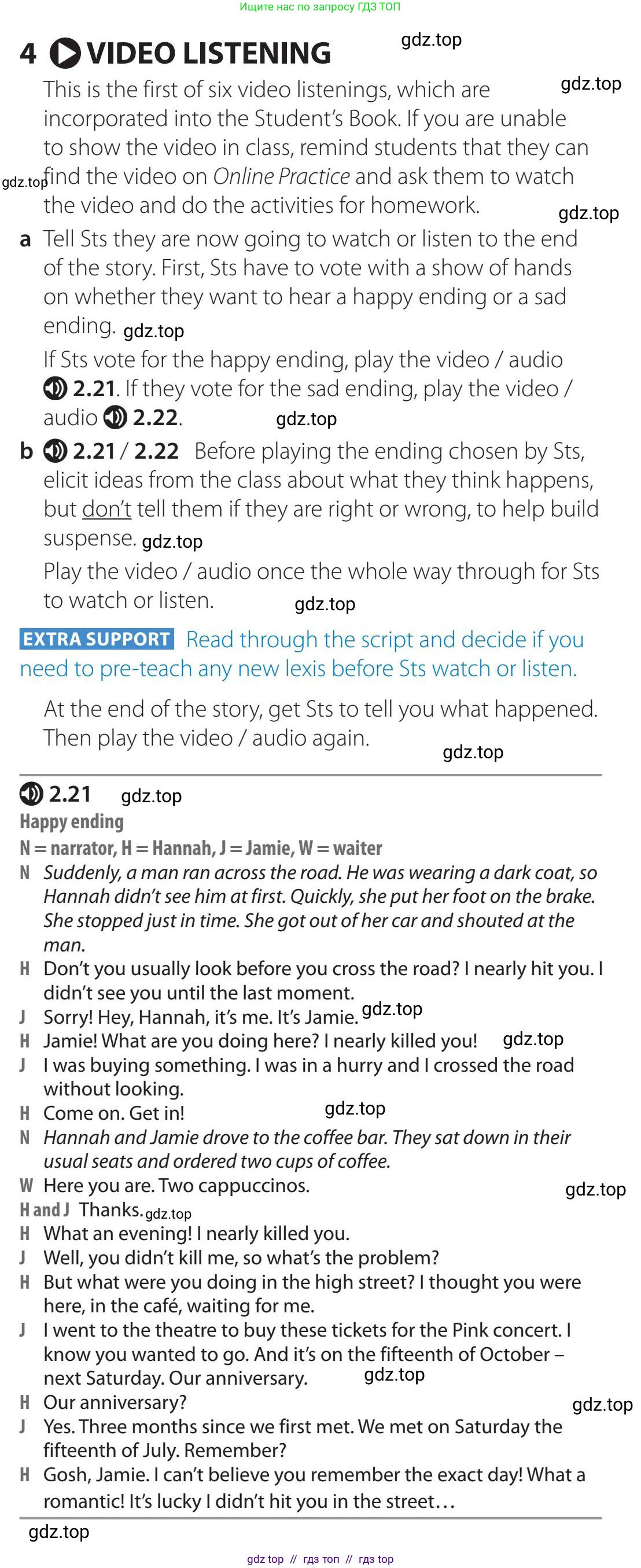 Английский язык (english), 5-11 класс Учебник (Student's book), авторы: Latham-Koenig Christina, Oxenden Clive, Lambert Jerry, издательство Oxford University Press, Москва, белого цвета, страница 19, номер 4, Teacher's Guide