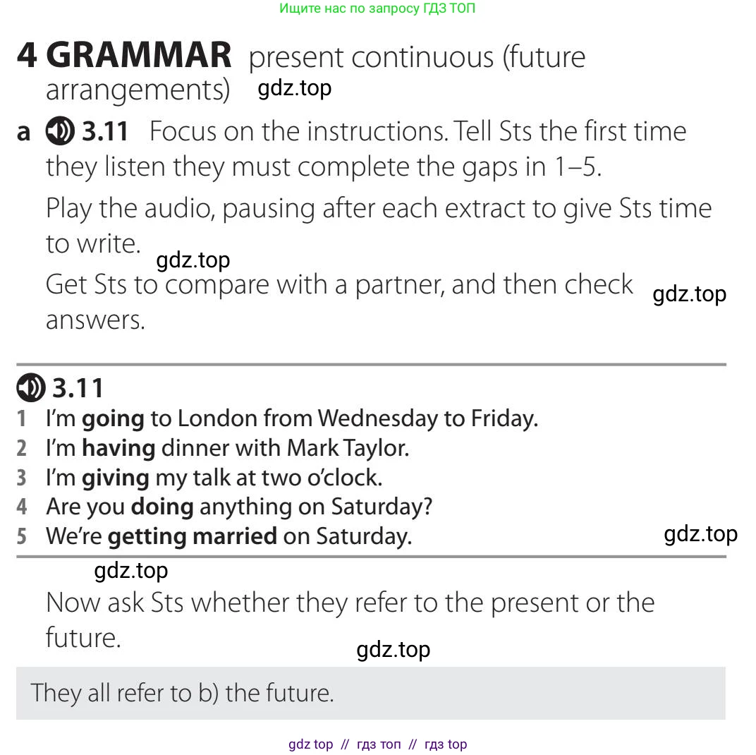 Английский язык (english), 5-11 класс Учебник (Student's book), авторы: Latham-Koenig Christina, Oxenden Clive, Lambert Jerry, издательство Oxford University Press, Москва, белого цвета, страница 25, номер 4, Teacher's Guide