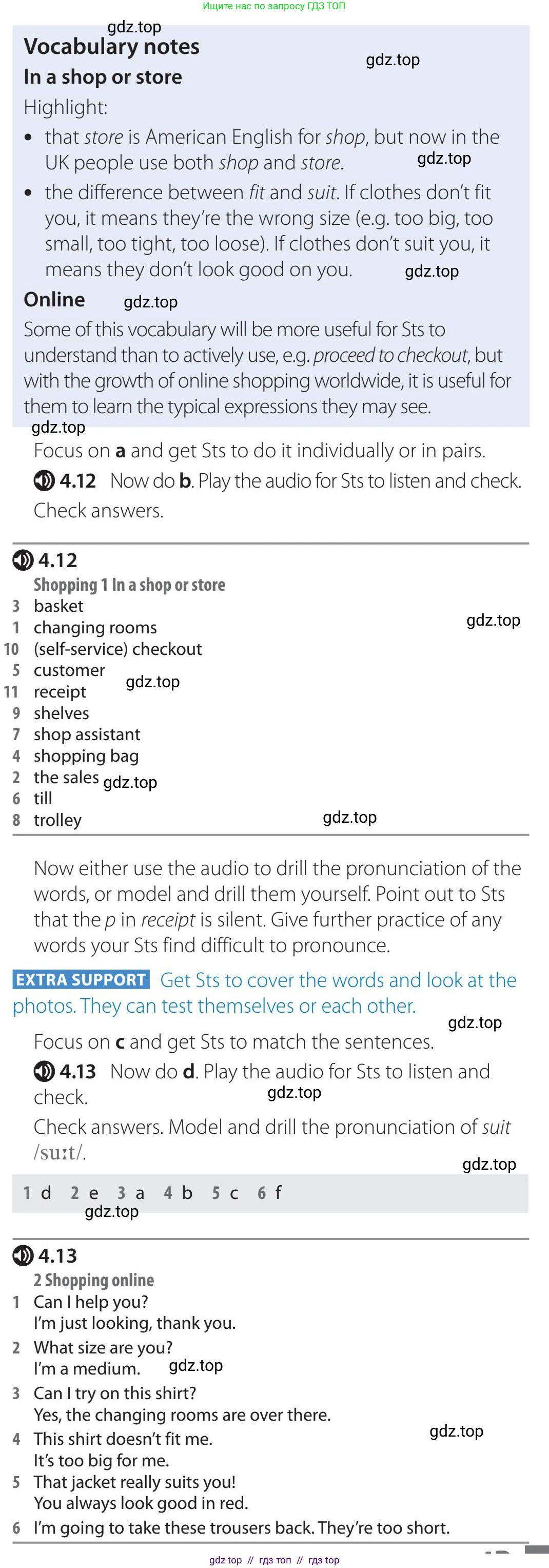 Английский язык (english), 5-11 класс Учебник (Student's book), авторы: Latham-Koenig Christina, Oxenden Clive, Lambert Jerry, издательство Oxford University Press, Москва, белого цвета, страница 32, номер 1, Teacher's Guide (продолжение 2)