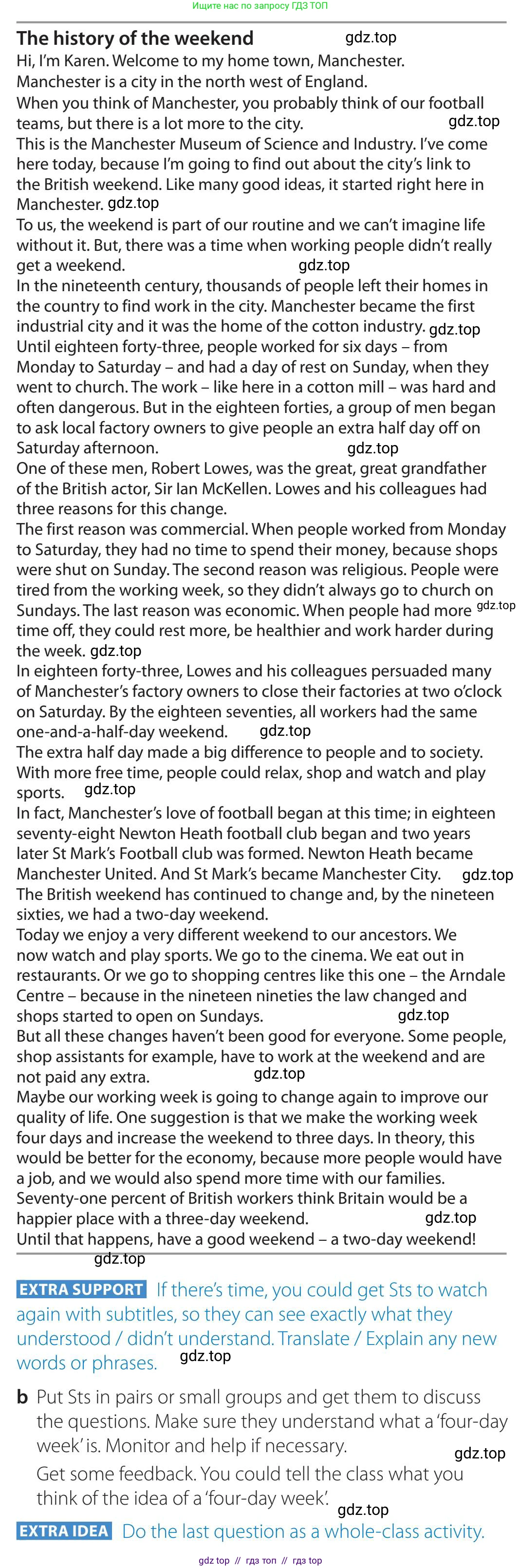 Английский язык (english), 5-11 класс Учебник (Student's book), авторы: Latham-Koenig Christina, Oxenden Clive, Lambert Jerry, издательство Oxford University Press, Москва, белого цвета, страница 35, номер 6, Teacher's Guide (продолжение 2)