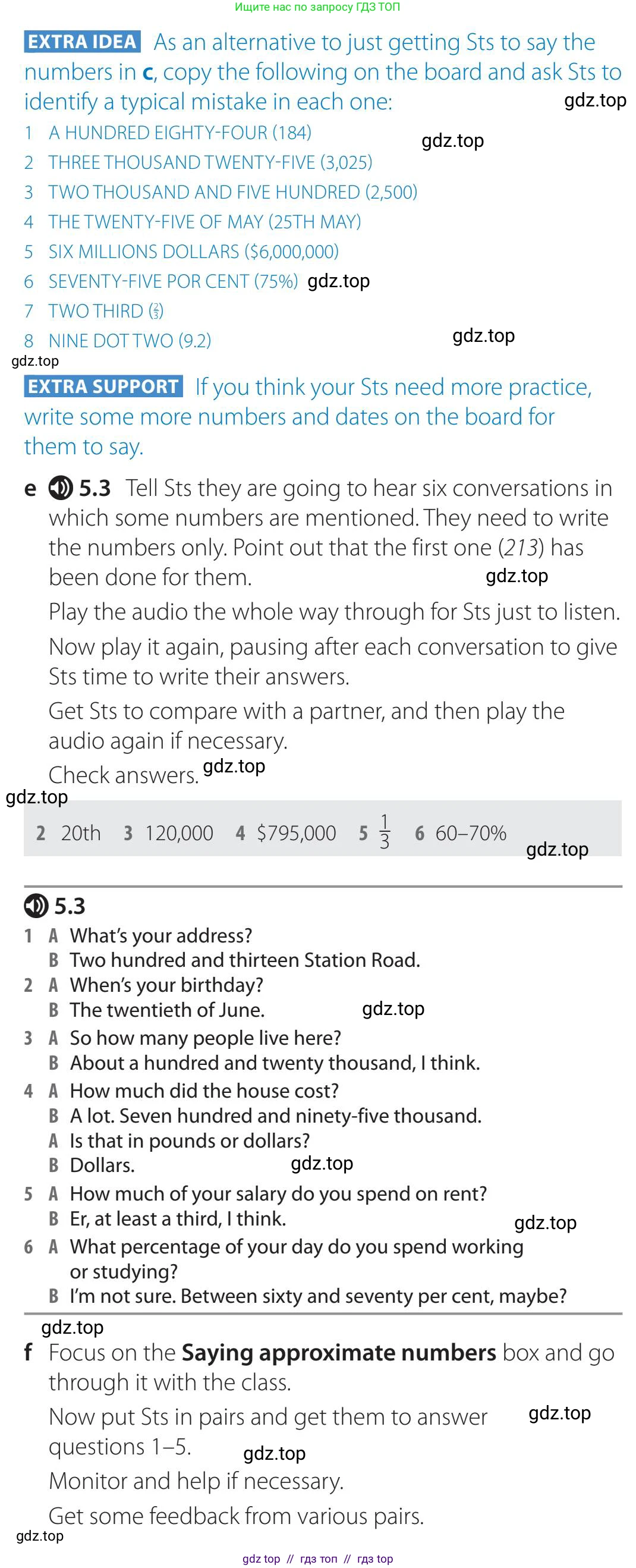 Английский язык (english), 5-11 класс Учебник (Student's book), авторы: Latham-Koenig Christina, Oxenden Clive, Lambert Jerry, издательство Oxford University Press, Москва, белого цвета, страница 39, номер 2, Teacher's Guide (продолжение 2)