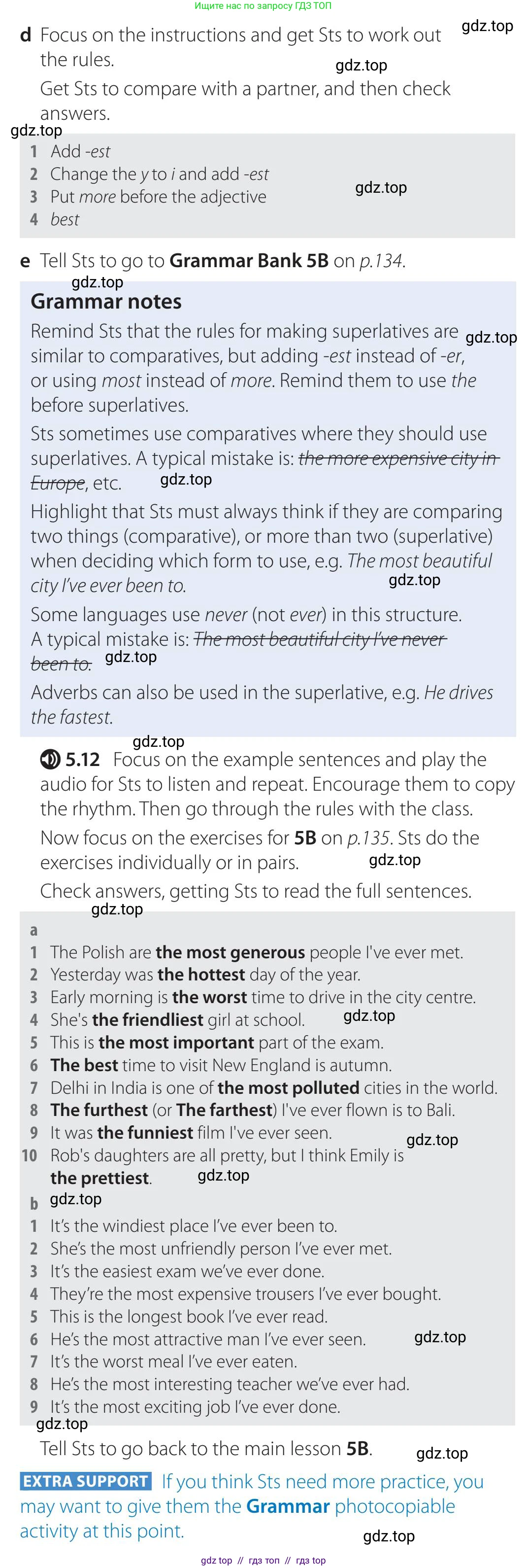 Английский язык (english), 5-11 класс Учебник (Student's book), авторы: Latham-Koenig Christina, Oxenden Clive, Lambert Jerry, издательство Oxford University Press, Москва, белого цвета, страница 40, номер 2, Teacher's Guide (продолжение 2)