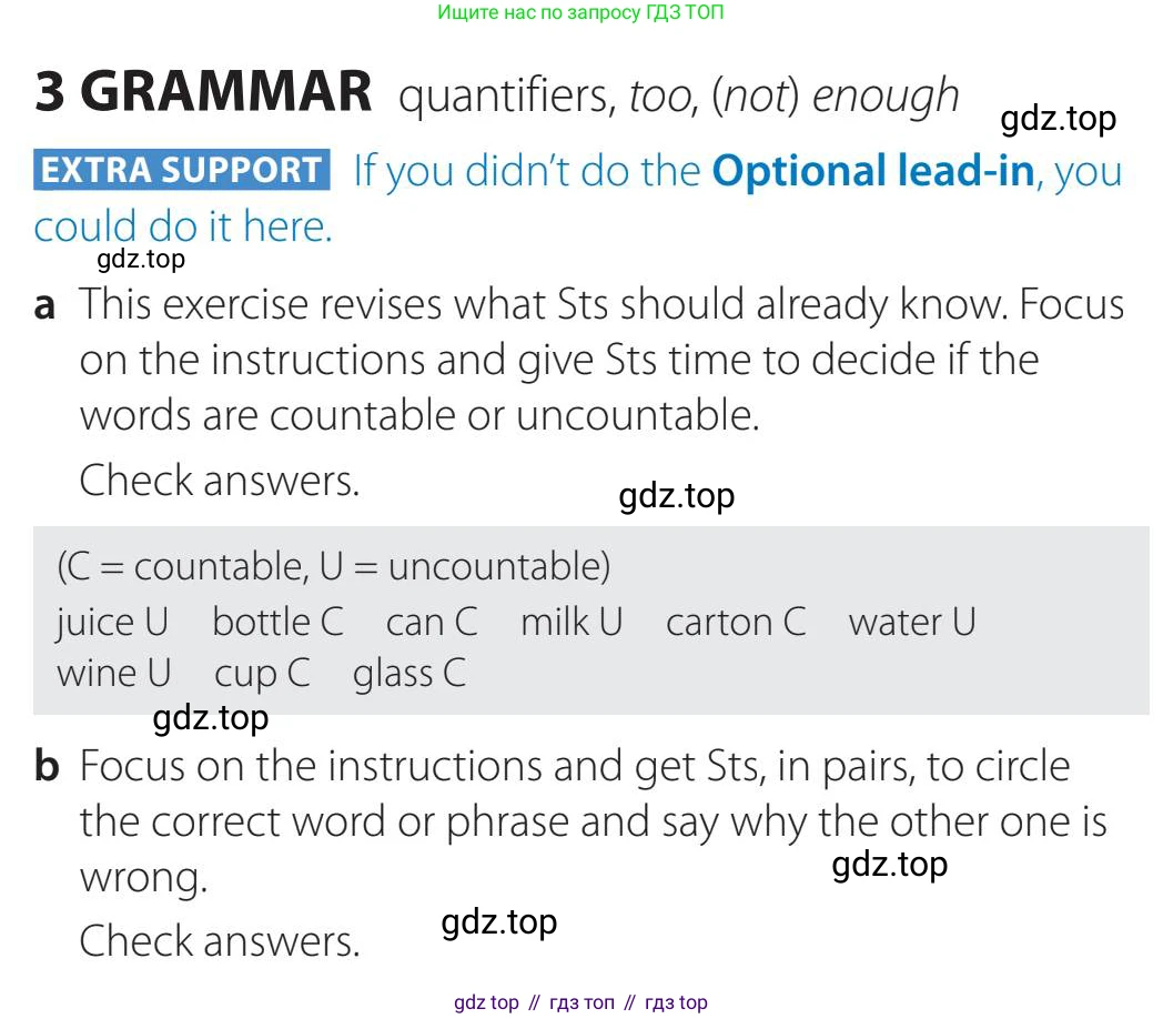 Английский язык (english), 5-11 класс Учебник (Student's book), авторы: Latham-Koenig Christina, Oxenden Clive, Lambert Jerry, издательство Oxford University Press, Москва, белого цвета, страница 43, номер 3, Teacher's Guide
