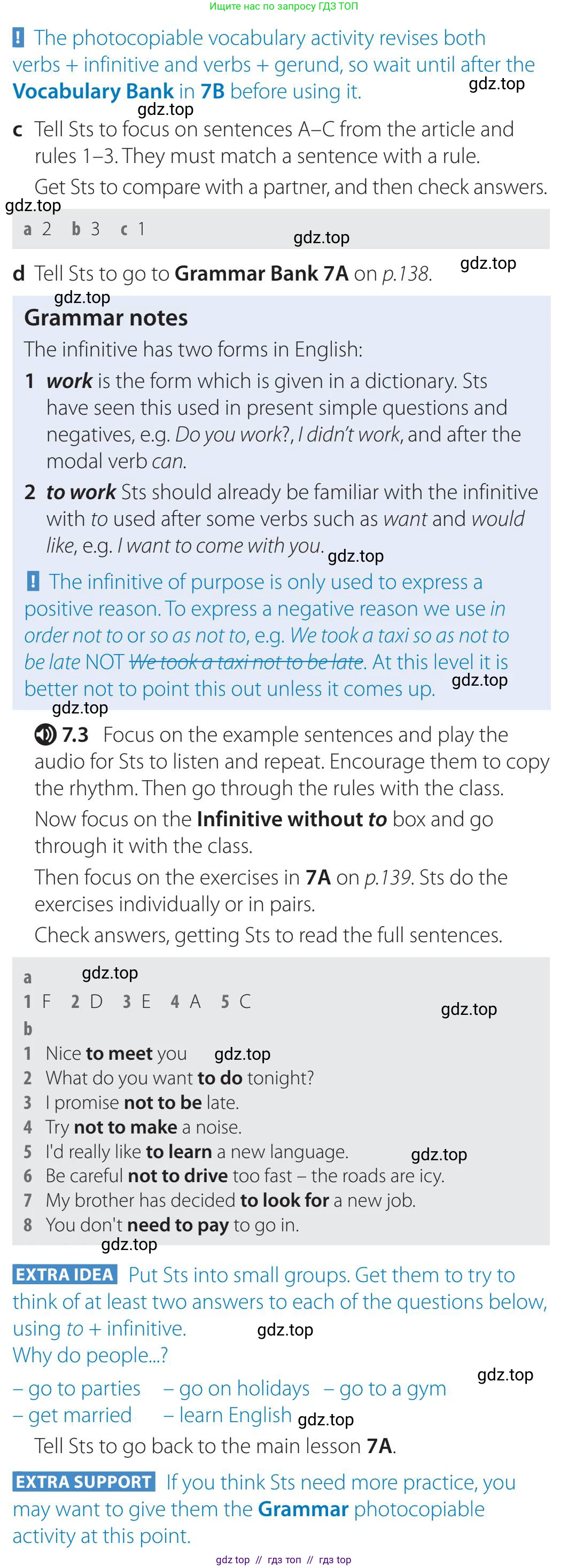 Английский язык (english), 5-11 класс Учебник (Student's book), авторы: Latham-Koenig Christina, Oxenden Clive, Lambert Jerry, издательство Oxford University Press, Москва, белого цвета, страница 55, номер 3, Teacher's Guide (продолжение 2)