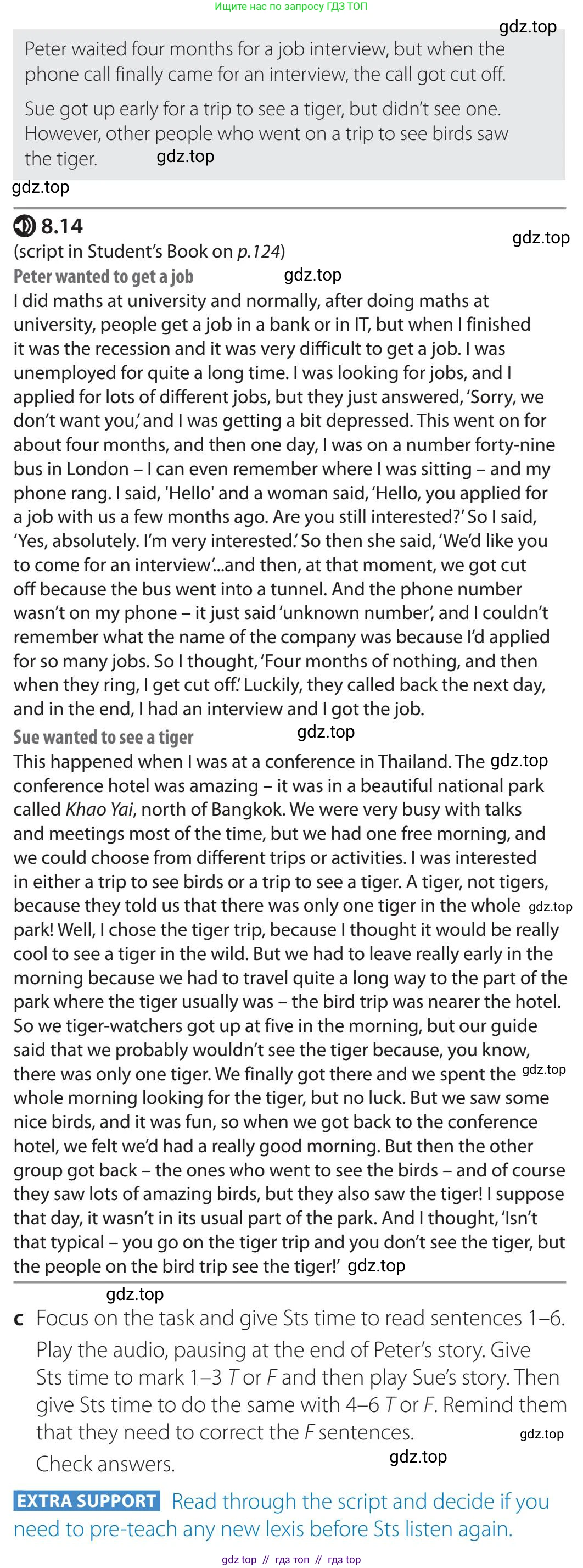 Английский язык (english), 5-11 класс Учебник (Student's book), авторы: Latham-Koenig Christina, Oxenden Clive, Lambert Jerry, издательство Oxford University Press, Москва, белого цвета, страница 65, номер 3, Teacher's Guide (продолжение 2)