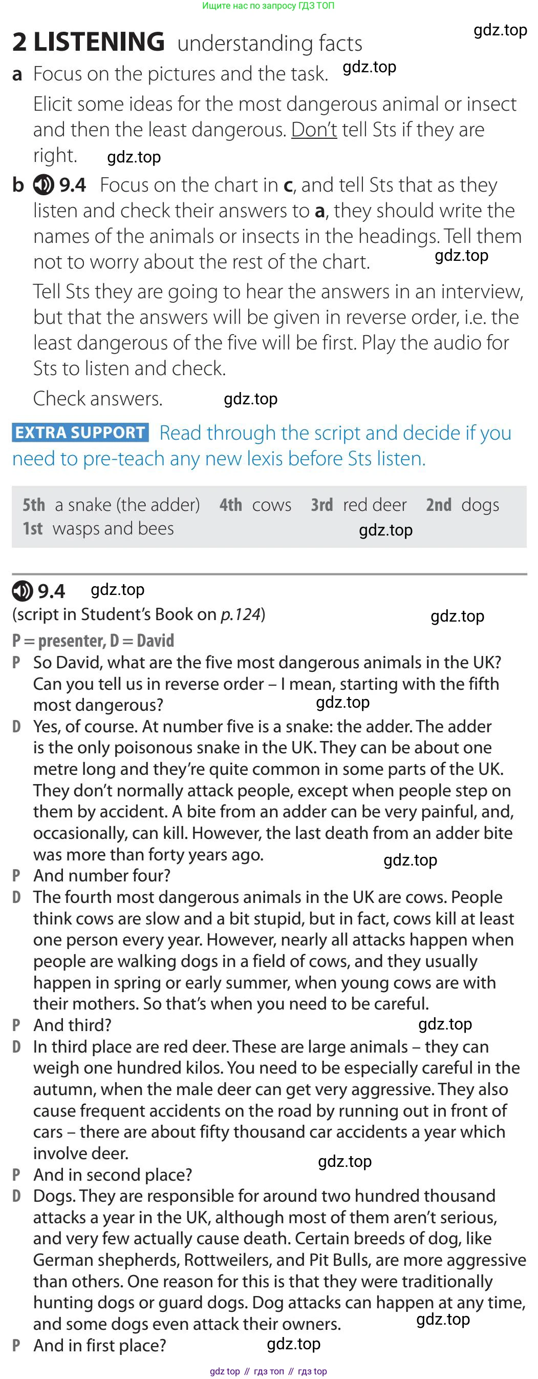 Английский язык (english), 5-11 класс Учебник (Student's book), авторы: Latham-Koenig Christina, Oxenden Clive, Lambert Jerry, издательство Oxford University Press, Москва, белого цвета, страница 70, номер 2, Teacher's Guide