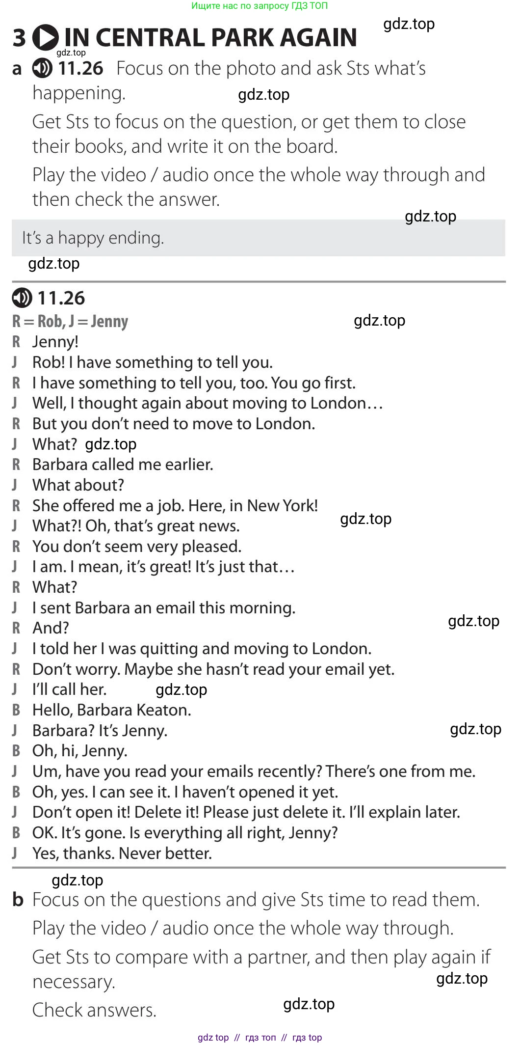 Английский язык (english), 5-11 класс Учебник (Student's book), авторы: Latham-Koenig Christina, Oxenden Clive, Lambert Jerry, издательство Oxford University Press, Москва, белого цвета, страница 93, номер 3, Teacher's Guide