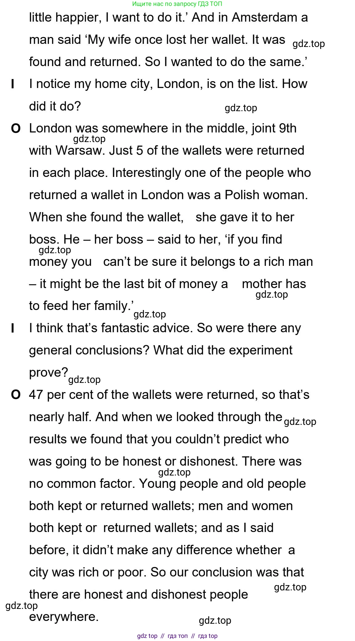 Английский язык (english), 5-11 класс Учебник (Student's book), авторы: Latham-Koenig Christina, Oxenden Clive, Lambert Jerry, издательство Oxford University Press, Москва, белого цвета, страница 41, номер 3, Student’s Book Audioscript (продолжение 2)