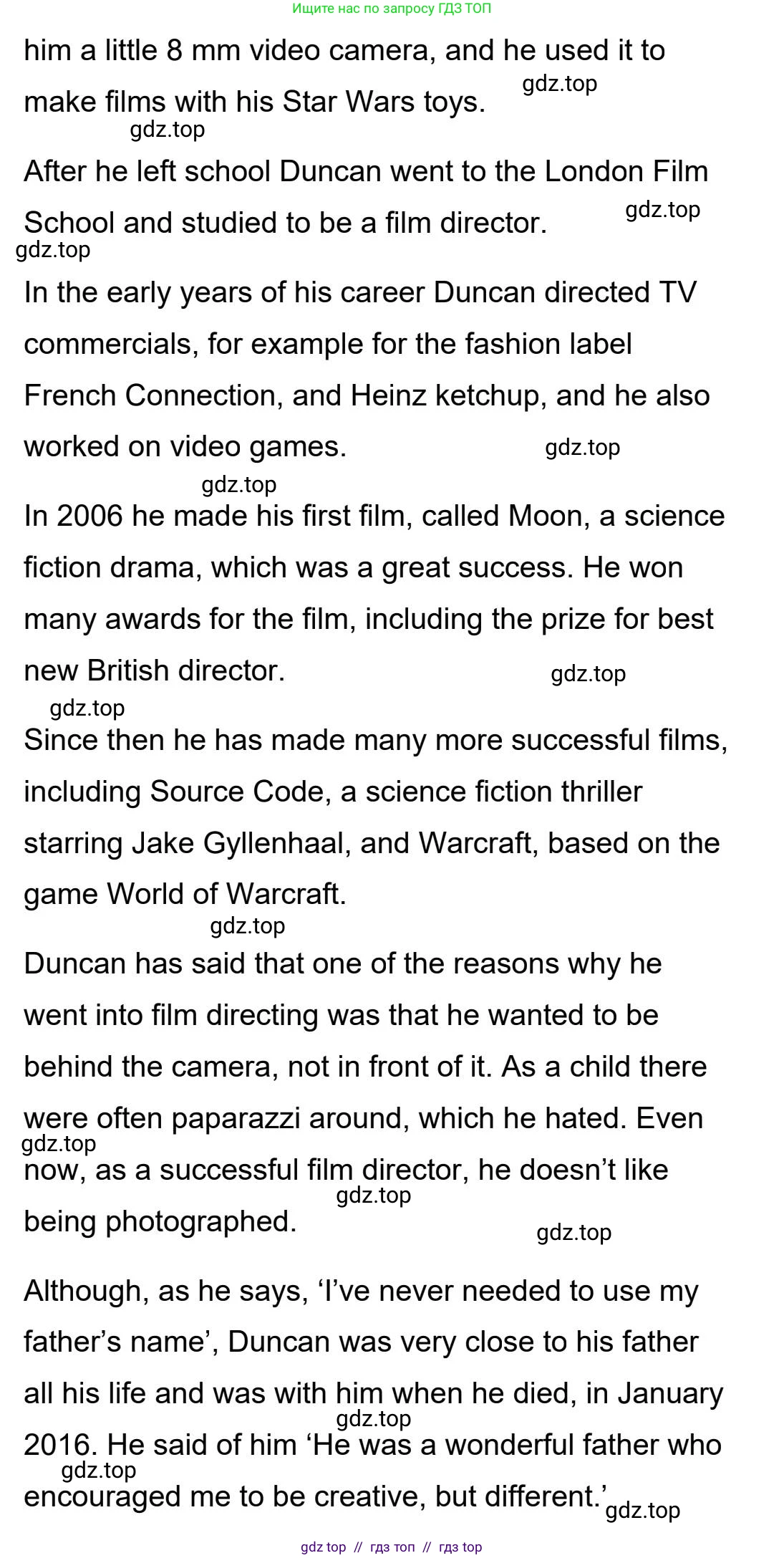 Английский язык (english), 5-11 класс Учебник (Student's book), авторы: Latham-Koenig Christina, Oxenden Clive, Lambert Jerry, издательство Oxford University Press, Москва, белого цвета, страница 75, номер 4, Student’s Book Audioscript (продолжение 2)