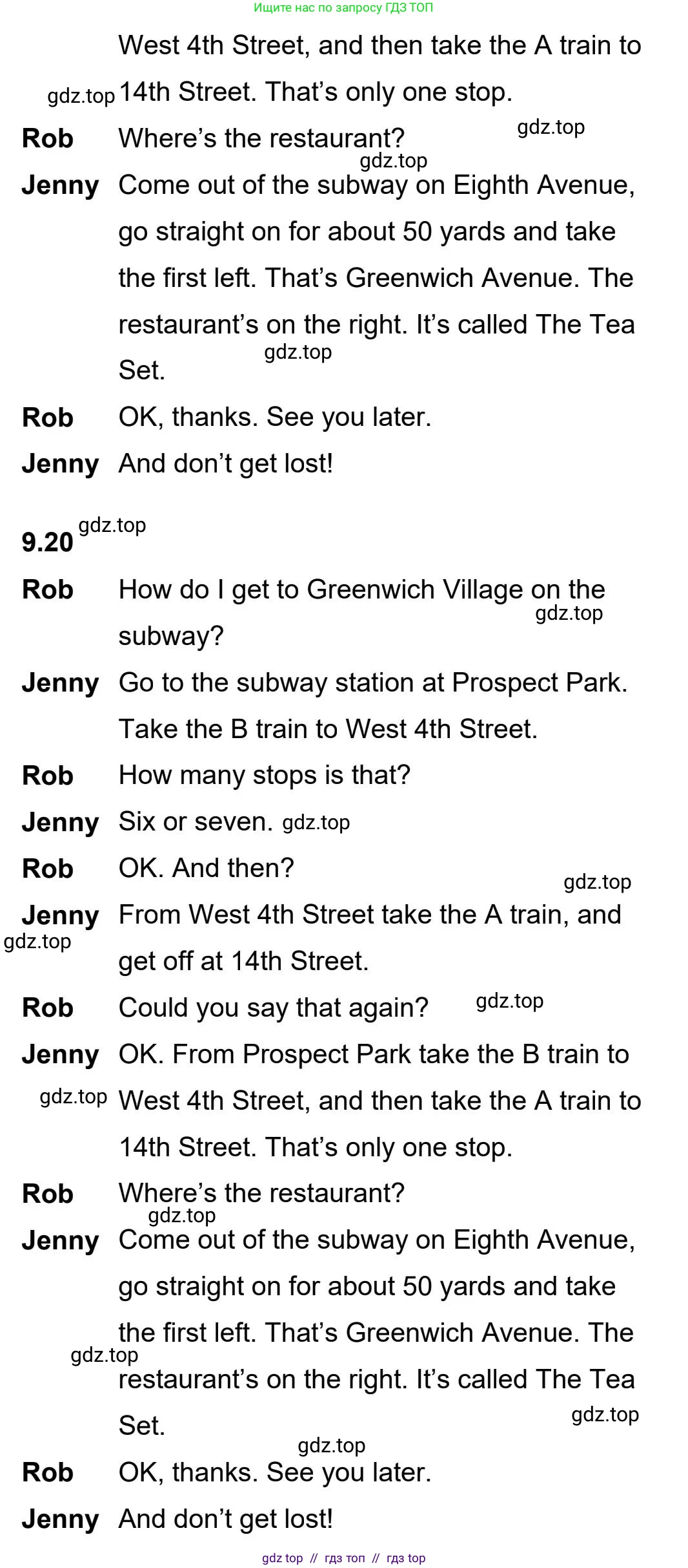 Английский язык (english), 5-11 класс Учебник (Student's book), авторы: Latham-Koenig Christina, Oxenden Clive, Lambert Jerry, издательство Oxford University Press, Москва, белого цвета, страница 76, номер 3, Student’s Book Audioscript (продолжение 2)