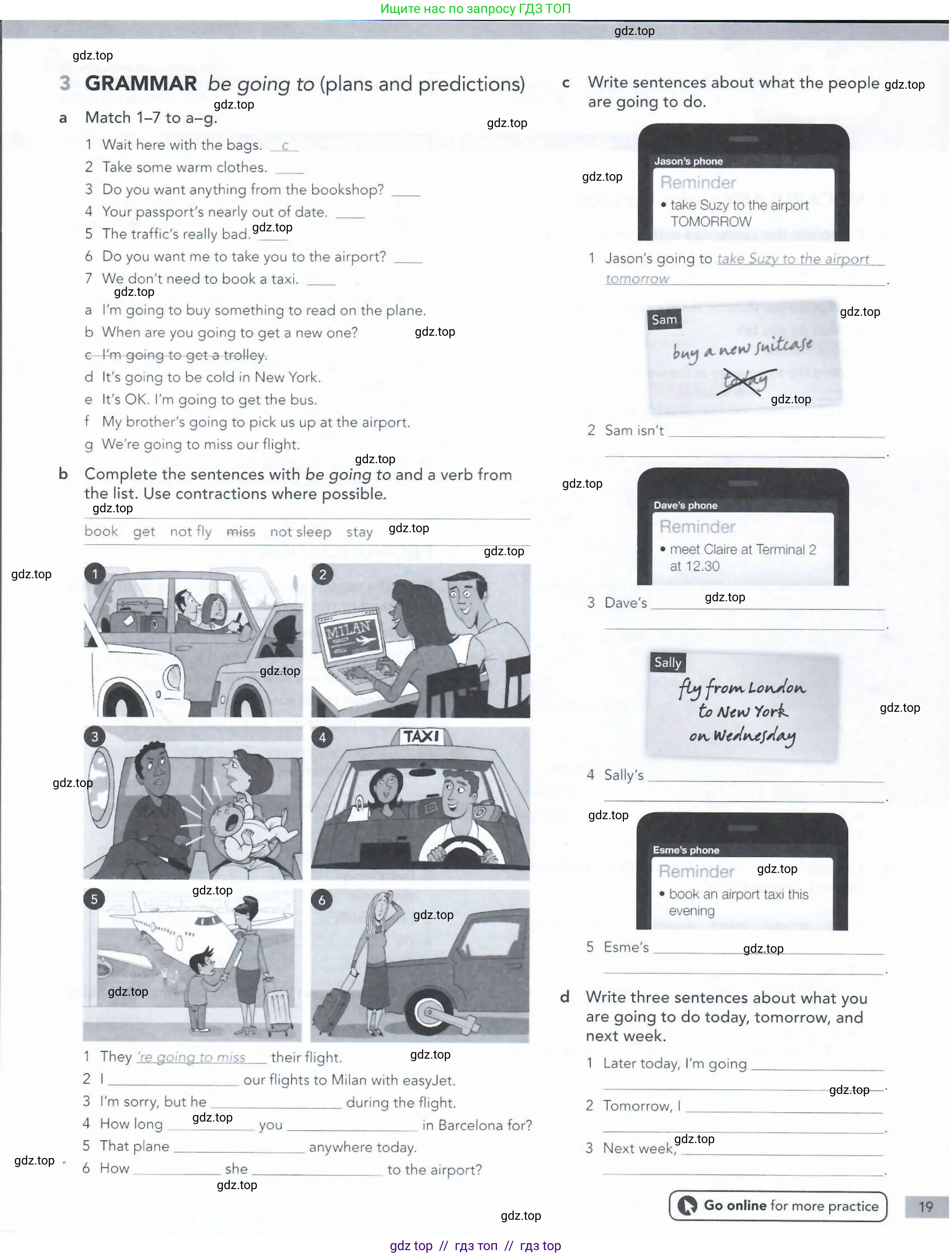 Английский язык (english), 5-11 класс Рабочая тетрадь (workbook), авторы: Latham-Koenig Christina, Oxenden Clive, Lambert Jerry, Seligson Paul, Duckworth Michael, издательство Oxford University Press, Москва, 2019, страница 19