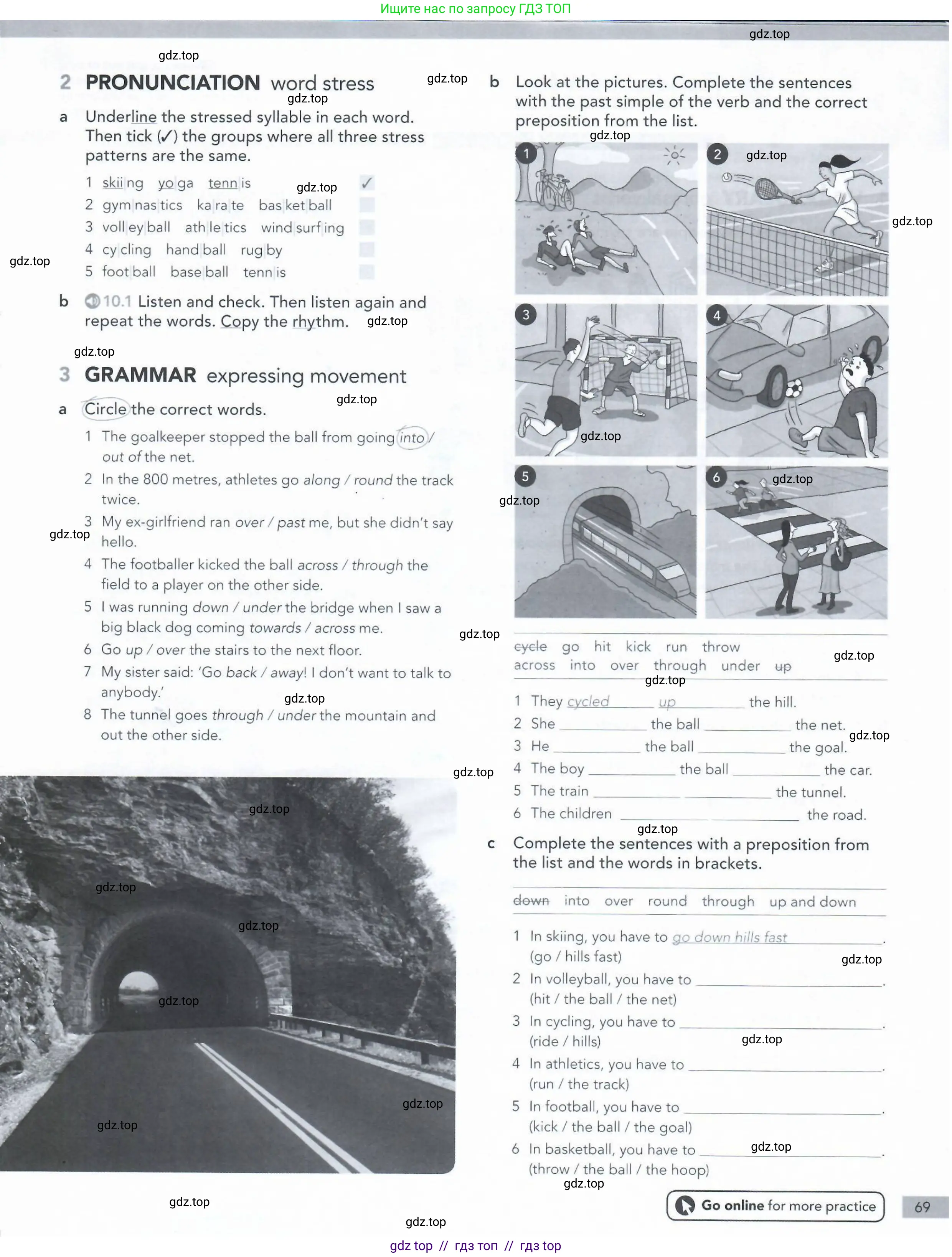 Английский язык (english), 5-11 класс Рабочая тетрадь (workbook), авторы: Latham-Koenig Christina, Oxenden Clive, Lambert Jerry, Seligson Paul, Duckworth Michael, издательство Oxford University Press, Москва, 2019, страница 69