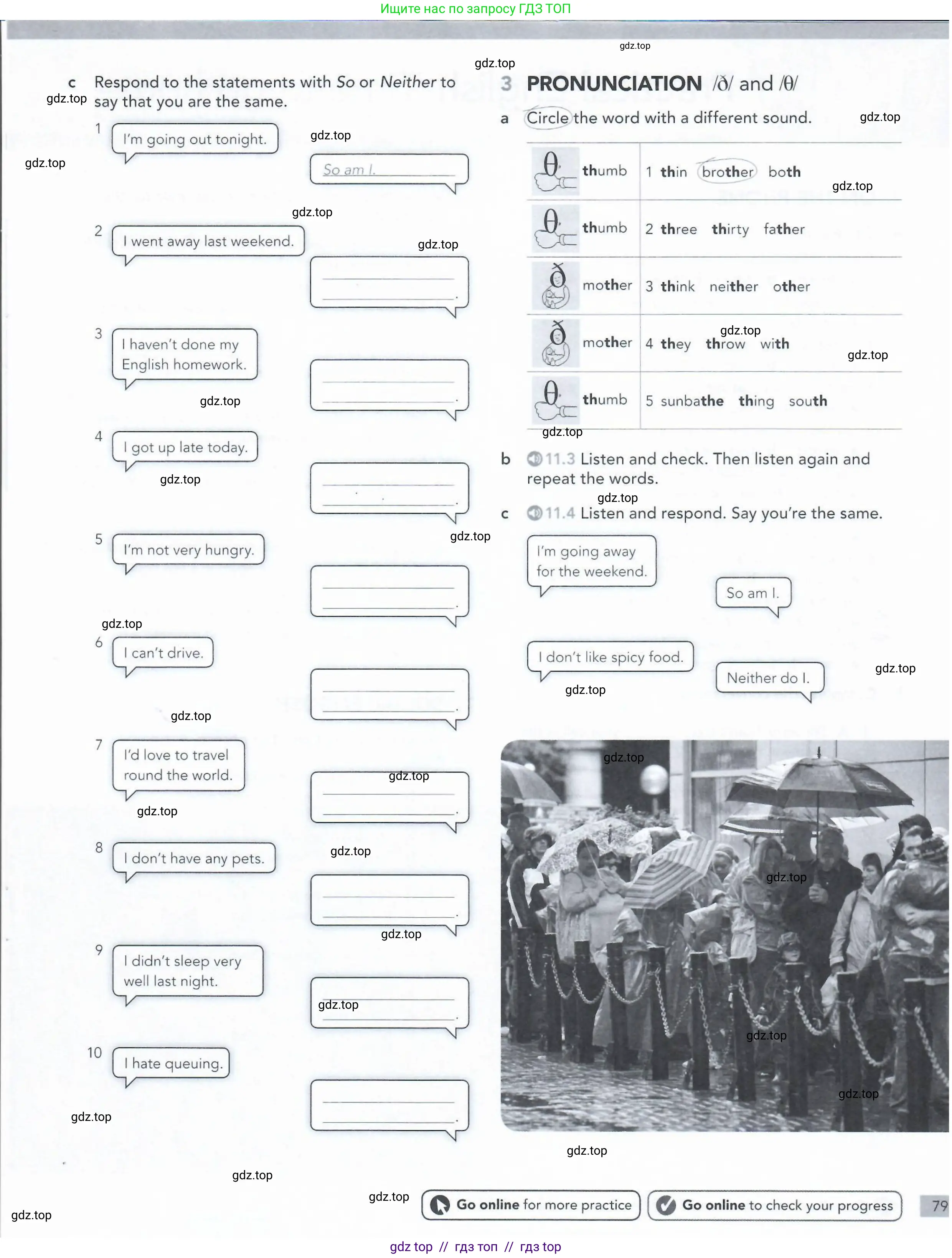 Английский язык (english), 5-11 класс Рабочая тетрадь (workbook), авторы: Latham-Koenig Christina, Oxenden Clive, Lambert Jerry, Seligson Paul, Duckworth Michael, издательство Oxford University Press, Москва, 2019, страница 79