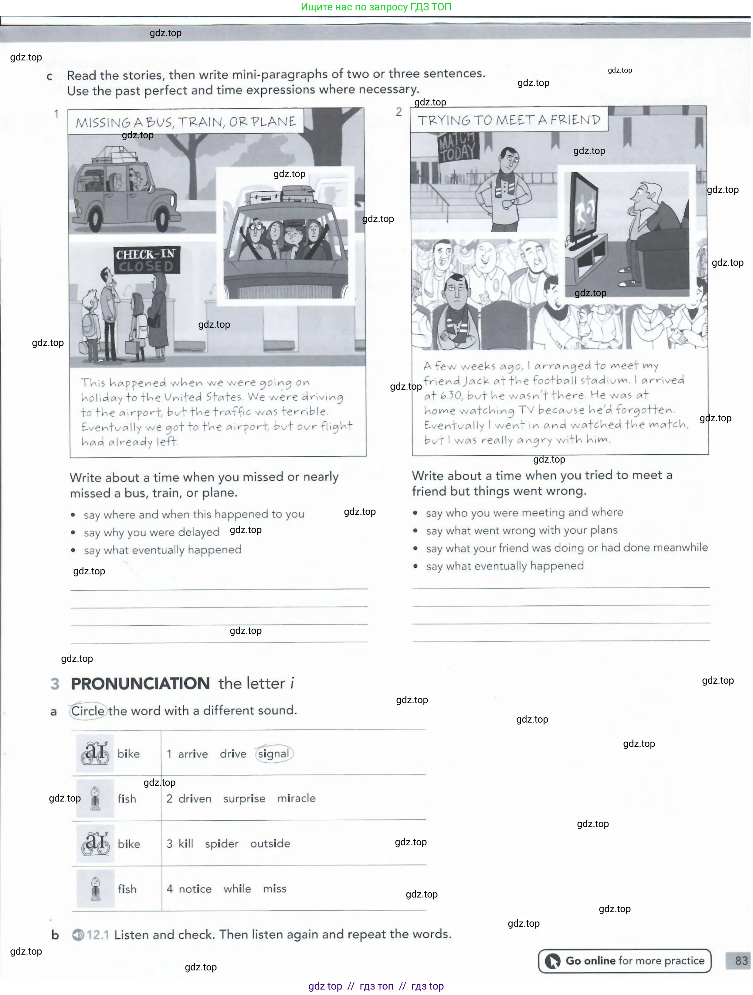 Английский язык (english), 5-11 класс Рабочая тетрадь (workbook), авторы: Latham-Koenig Christina, Oxenden Clive, Lambert Jerry, Seligson Paul, Duckworth Michael, издательство Oxford University Press, Москва, 2019, страница 83