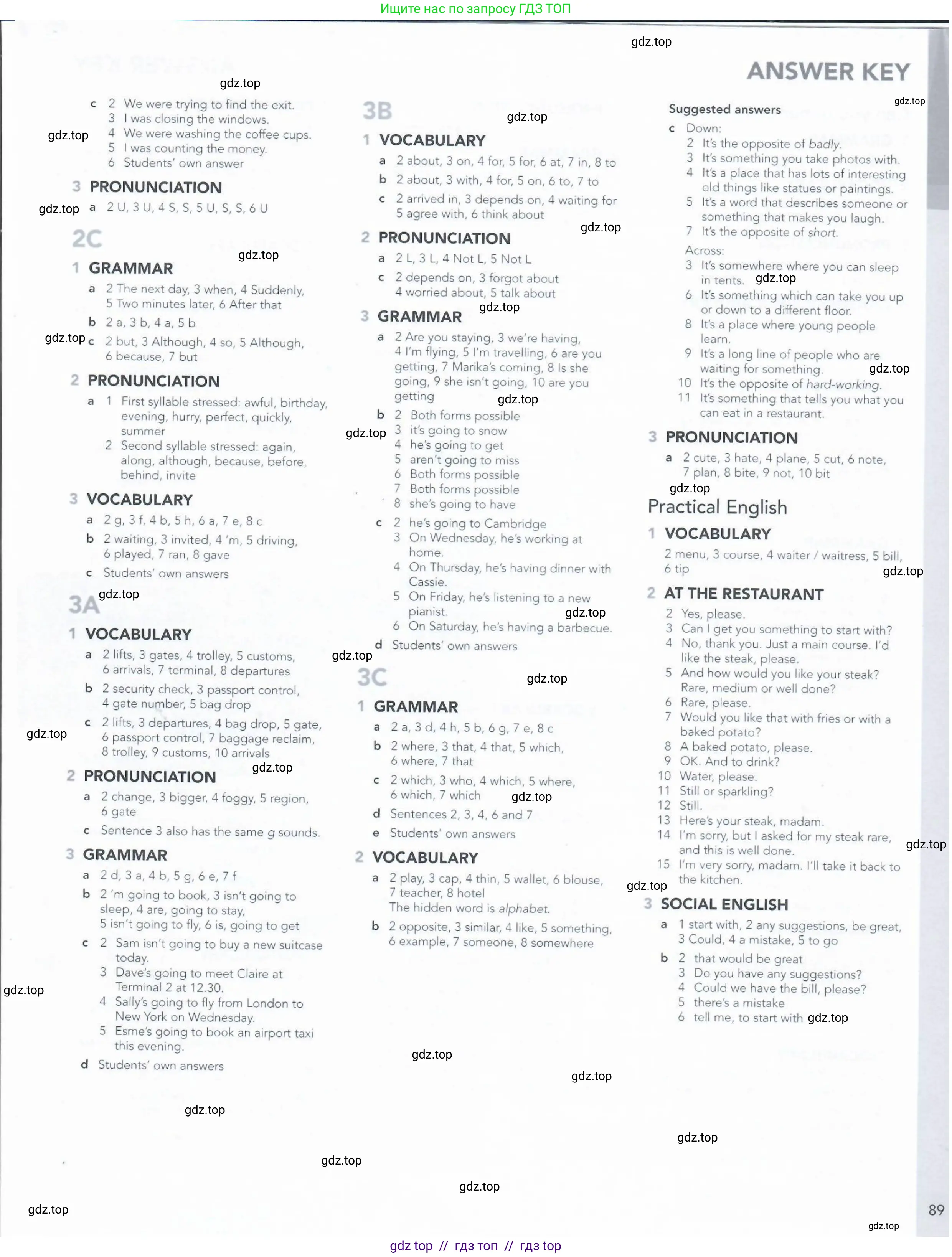 Английский язык (english), 5-11 класс Рабочая тетрадь (workbook), авторы: Latham-Koenig Christina, Oxenden Clive, Lambert Jerry, Seligson Paul, Duckworth Michael, издательство Oxford University Press, Москва, 2019, страница 89