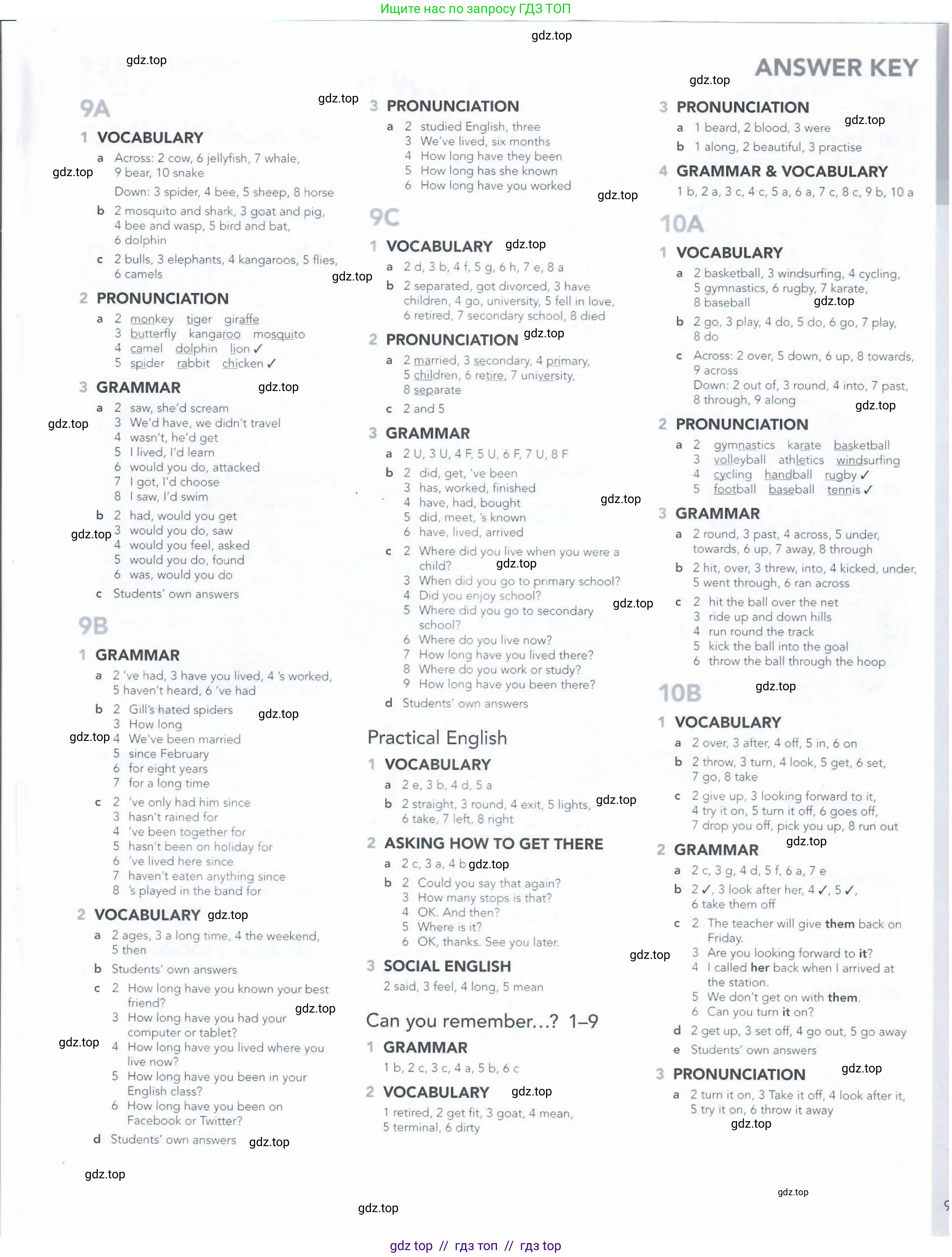 Английский язык (english), 5-11 класс Рабочая тетрадь (workbook), авторы: Latham-Koenig Christina, Oxenden Clive, Lambert Jerry, Seligson Paul, Duckworth Michael, издательство Oxford University Press, Москва, 2019, страница 93