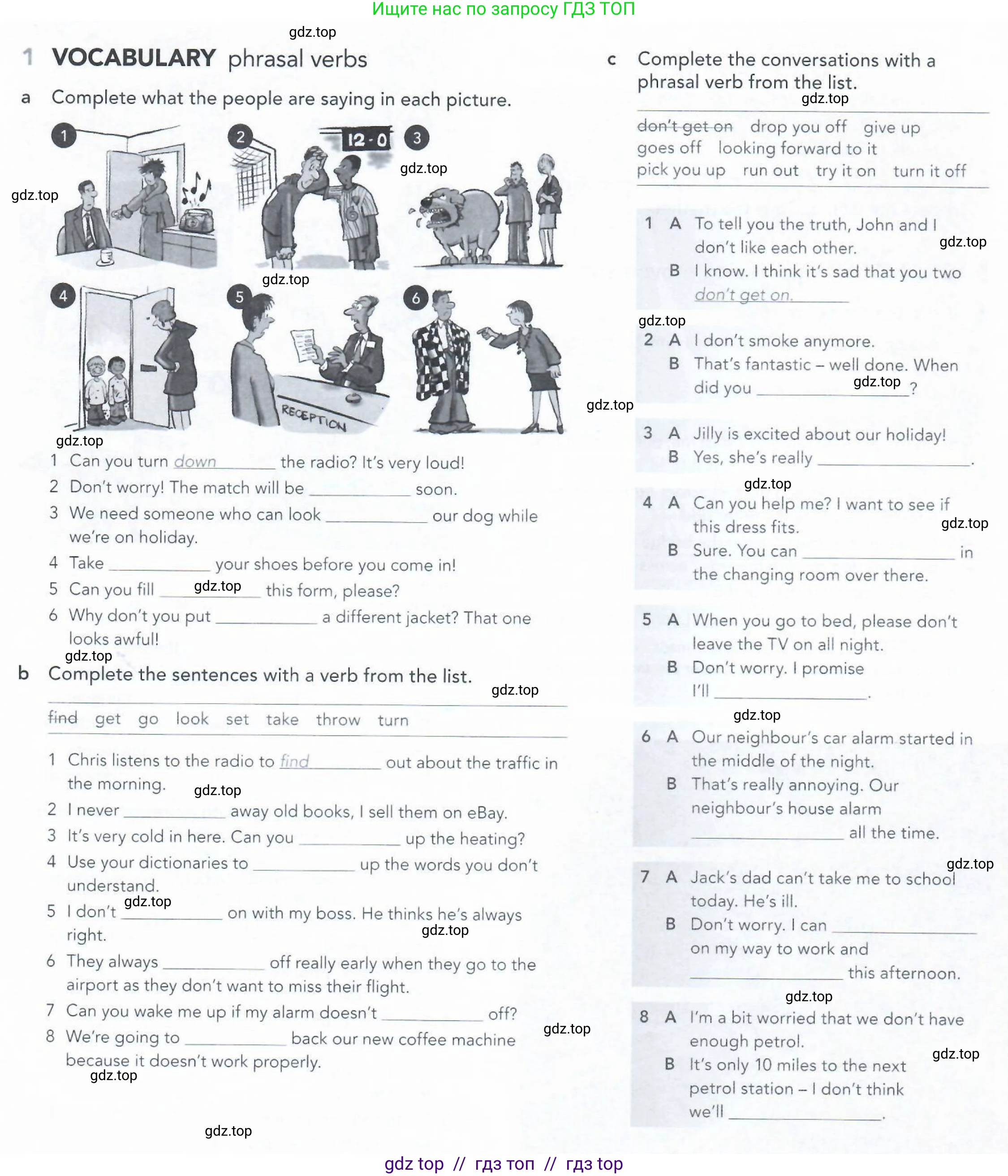 Английский язык (english), 5-11 класс Рабочая тетрадь (workbook), авторы: Latham-Koenig Christina, Oxenden Clive, Lambert Jerry, Seligson Paul, Duckworth Michael, издательство Oxford University Press, Москва, 2019, страница 70, номер 1, Условие