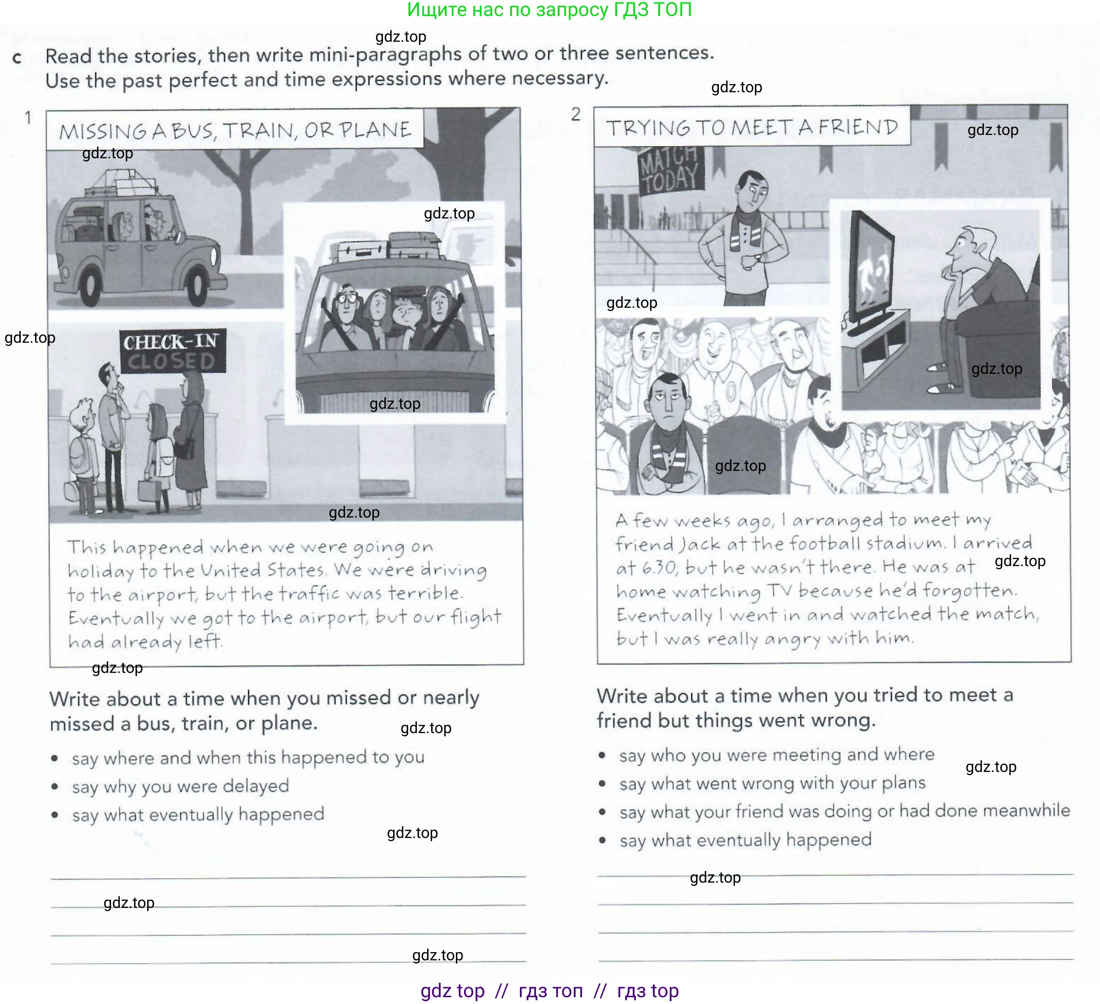 Английский язык (english), 5-11 класс Рабочая тетрадь (workbook), авторы: Latham-Koenig Christina, Oxenden Clive, Lambert Jerry, Seligson Paul, Duckworth Michael, издательство Oxford University Press, Москва, 2019, страница 82, номер 2, Условие (продолжение 2)