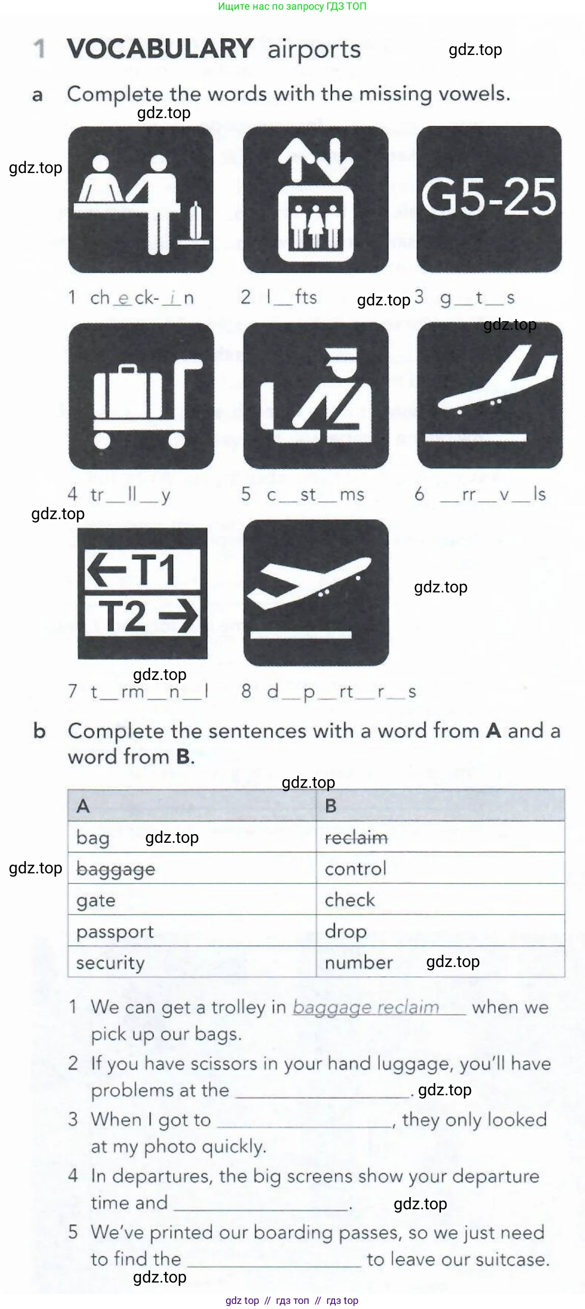 Английский язык (english), 5-11 класс Рабочая тетрадь (workbook), авторы: Latham-Koenig Christina, Oxenden Clive, Lambert Jerry, Seligson Paul, Duckworth Michael, издательство Oxford University Press, Москва, 2019, страница 18, номер 1, Условие