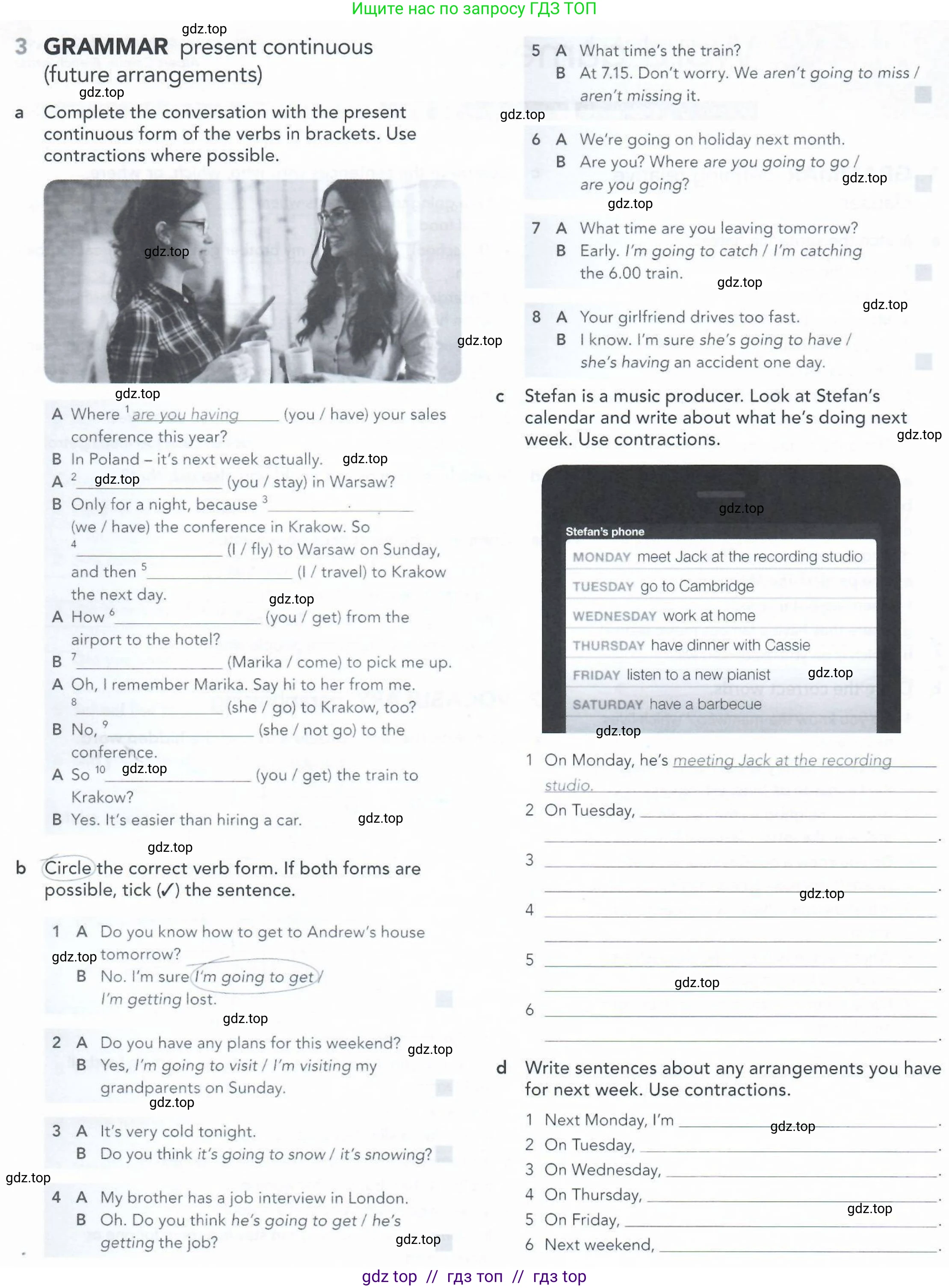 Английский язык (english), 5-11 класс Рабочая тетрадь (workbook), авторы: Latham-Koenig Christina, Oxenden Clive, Lambert Jerry, Seligson Paul, Duckworth Michael, издательство Oxford University Press, Москва, 2019, страница 21, номер 3, Условие