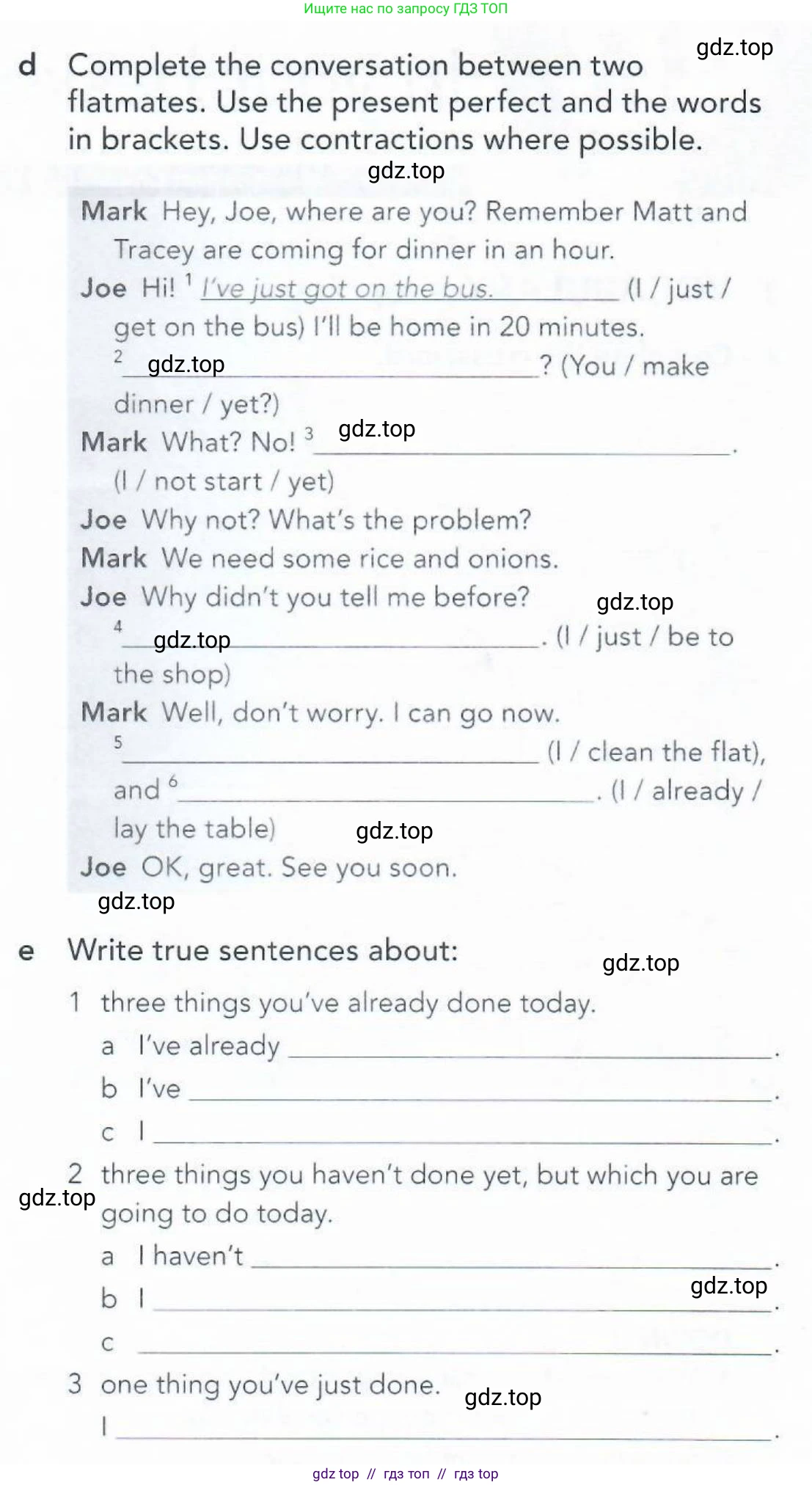 Английский язык (english), 5-11 класс Рабочая тетрадь (workbook), авторы: Latham-Koenig Christina, Oxenden Clive, Lambert Jerry, Seligson Paul, Duckworth Michael, издательство Oxford University Press, Москва, 2019, страница 26, номер 2, Условие (продолжение 3)