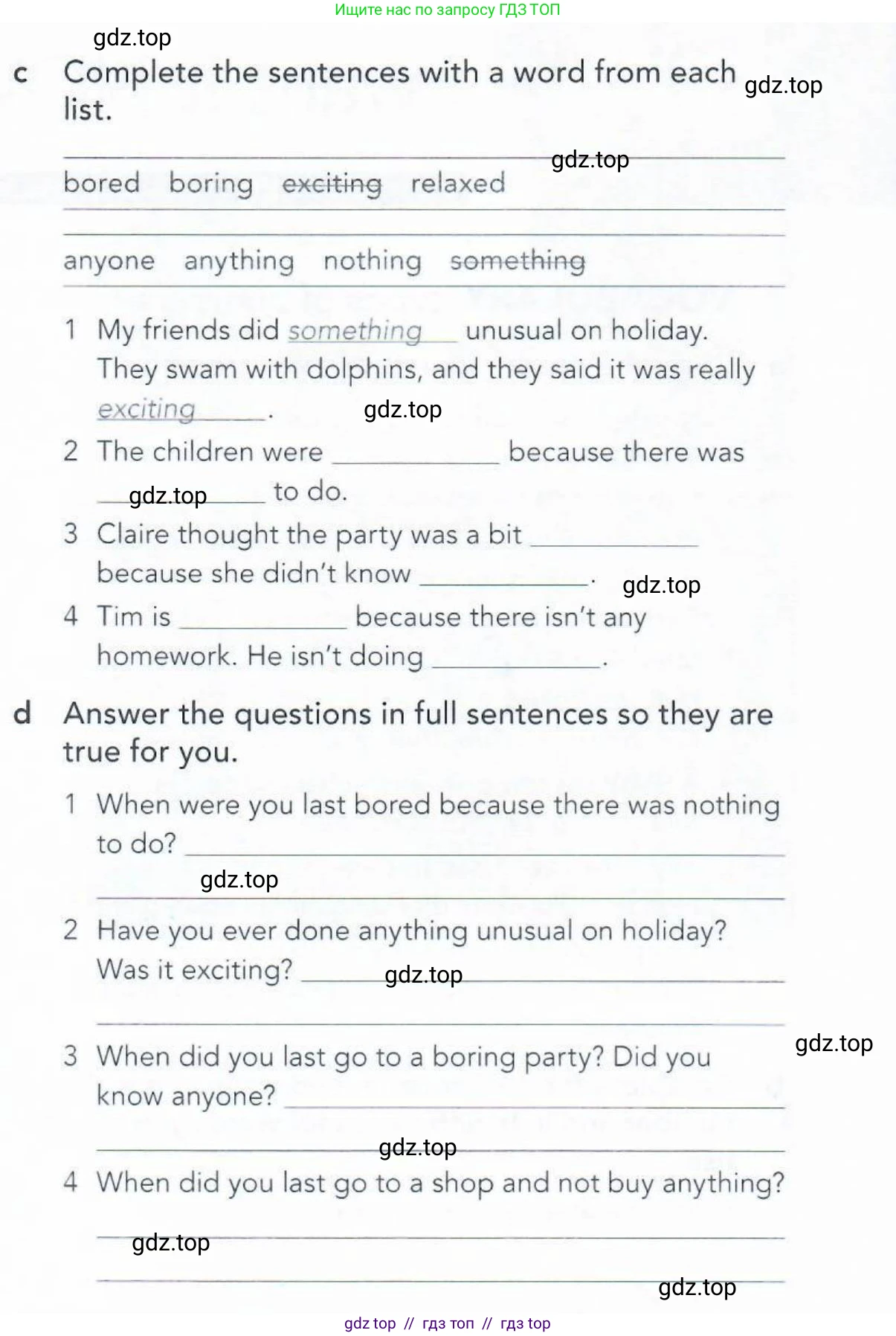 Английский язык (english), 5-11 класс Рабочая тетрадь (workbook), авторы: Latham-Koenig Christina, Oxenden Clive, Lambert Jerry, Seligson Paul, Duckworth Michael, издательство Oxford University Press, Москва, 2019, страница 30, номер 2, Условие (продолжение 3)