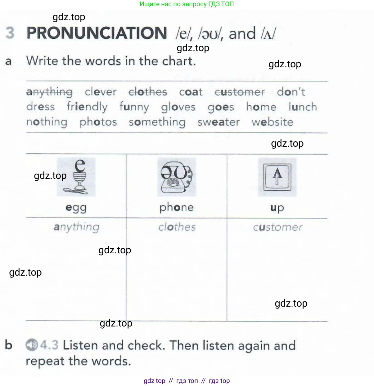 Английский язык (english), 5-11 класс Рабочая тетрадь (workbook), авторы: Latham-Koenig Christina, Oxenden Clive, Lambert Jerry, Seligson Paul, Duckworth Michael, издательство Oxford University Press, Москва, 2019, страница 31, номер 3, Условие
